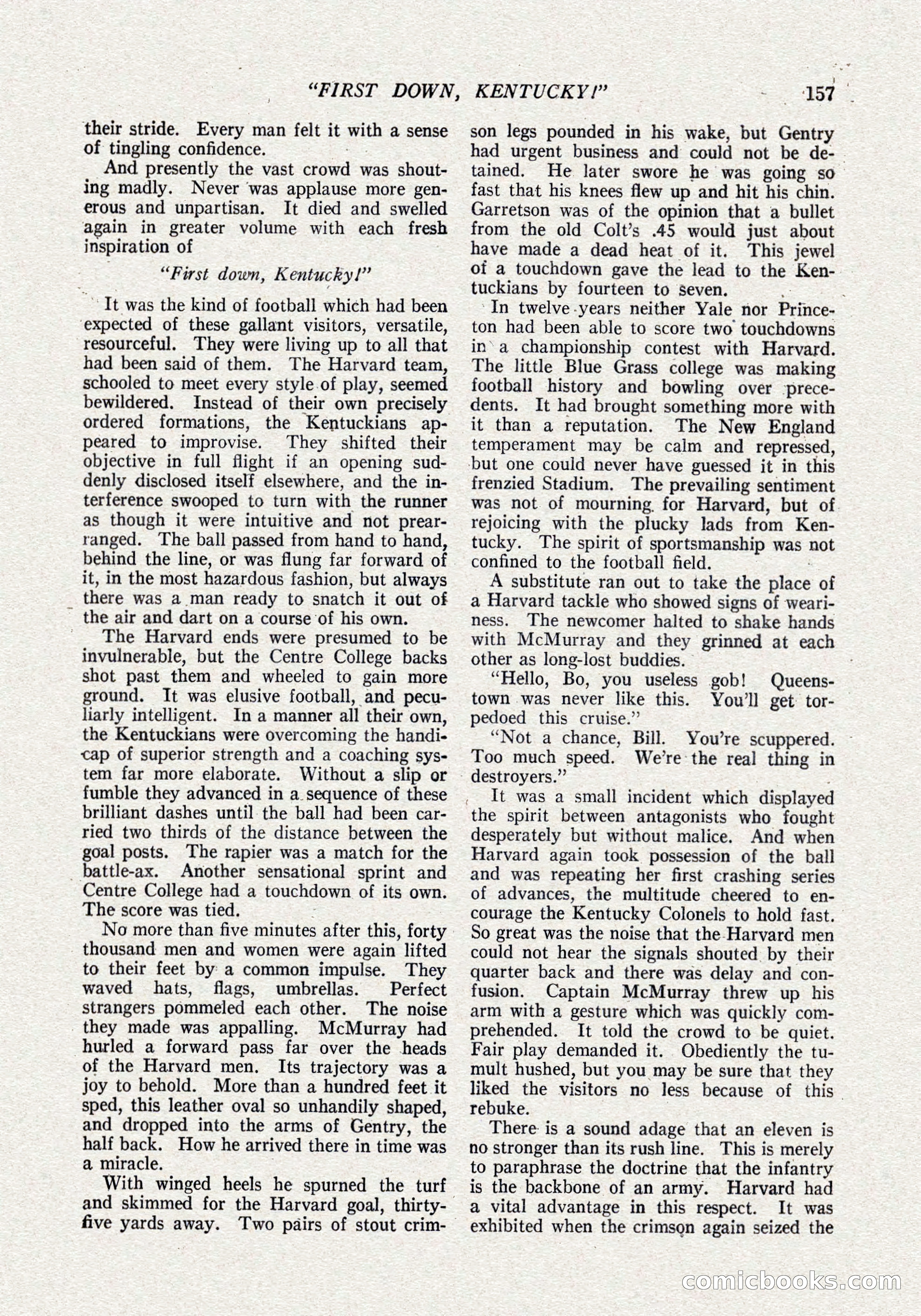 The Popular Magazine, October 15, 1921 — page 159 of 196