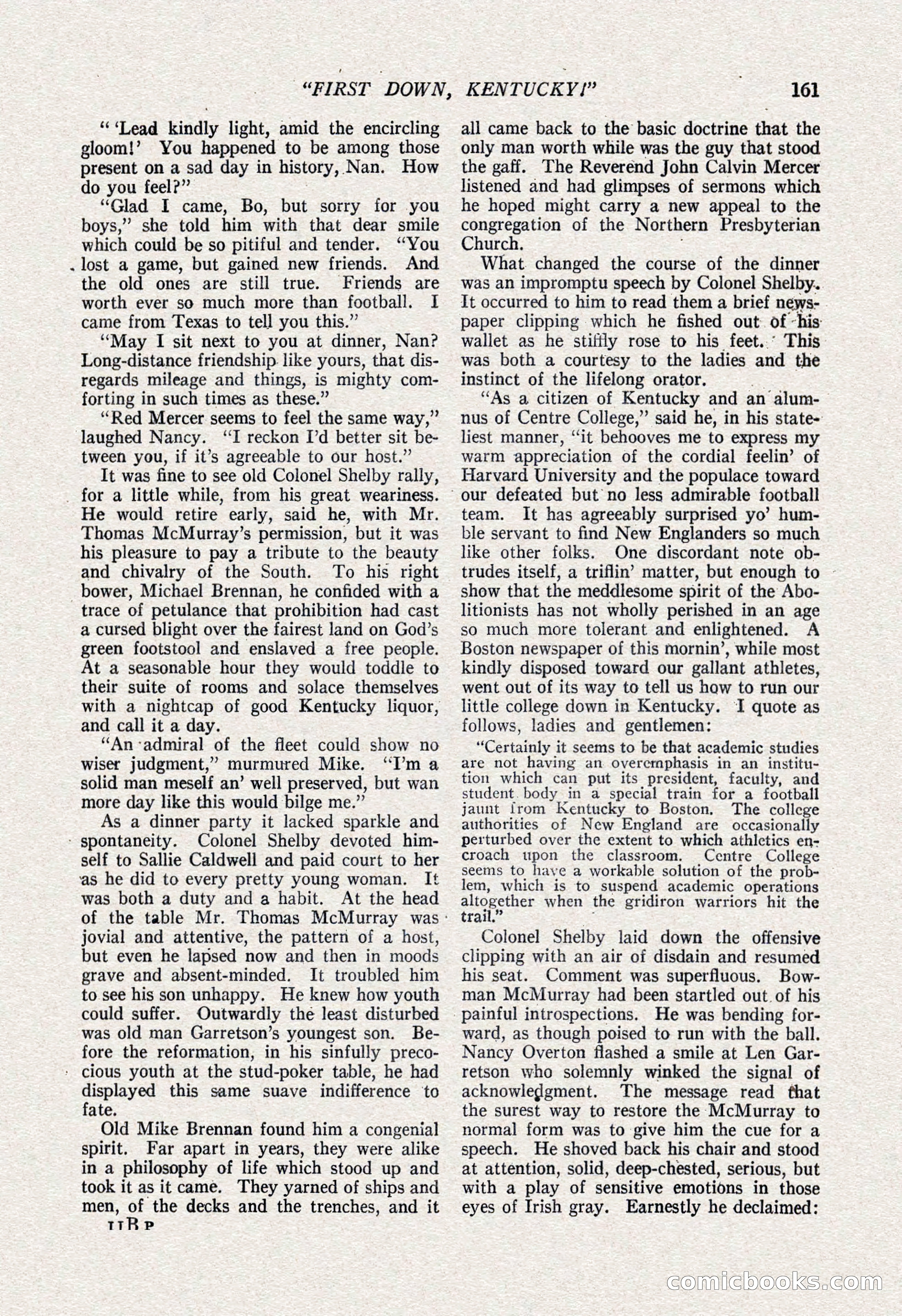 The Popular Magazine, October 15, 1921 — page 163 of 196