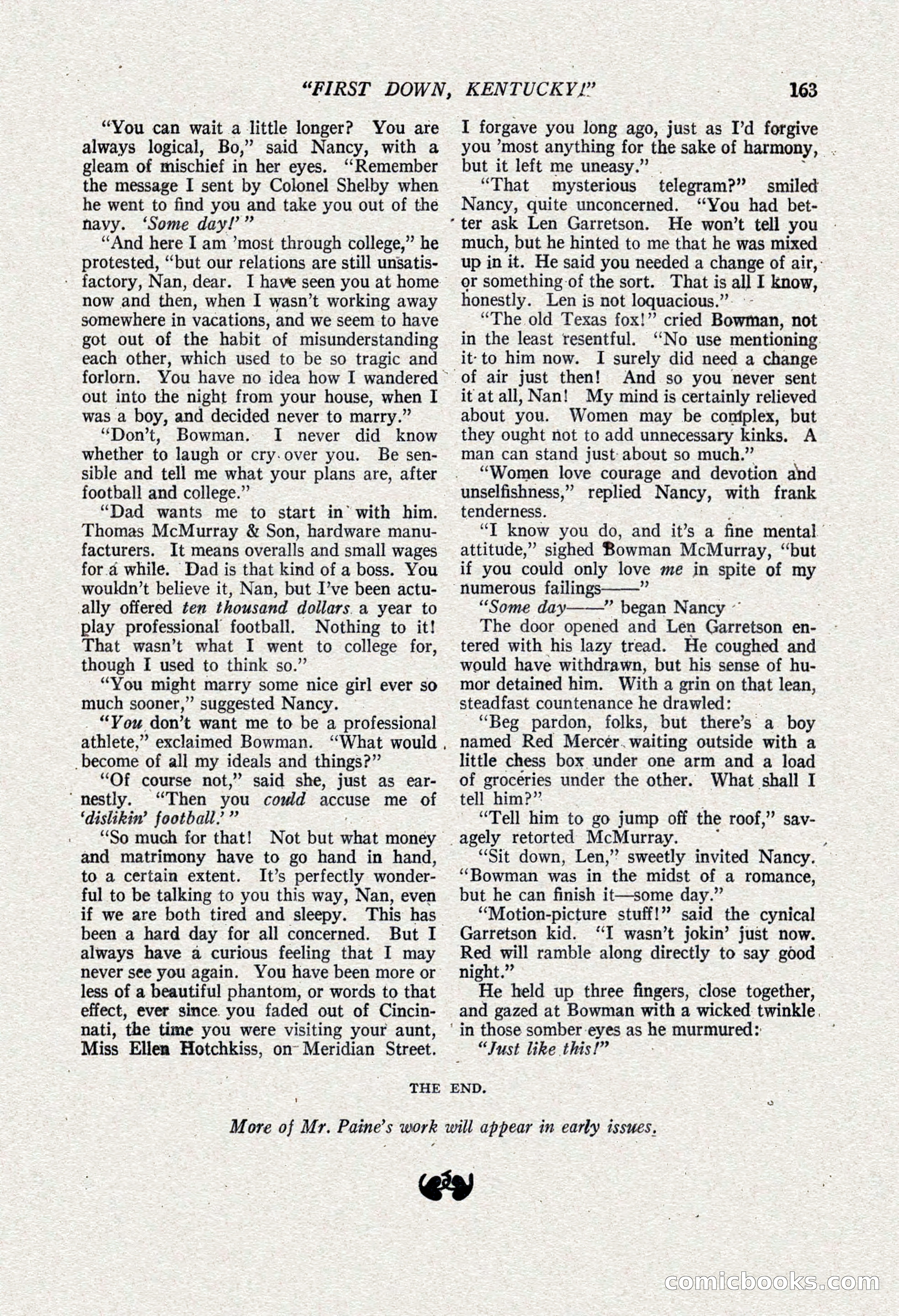 The Popular Magazine, October 15, 1921 — page 165 of 196