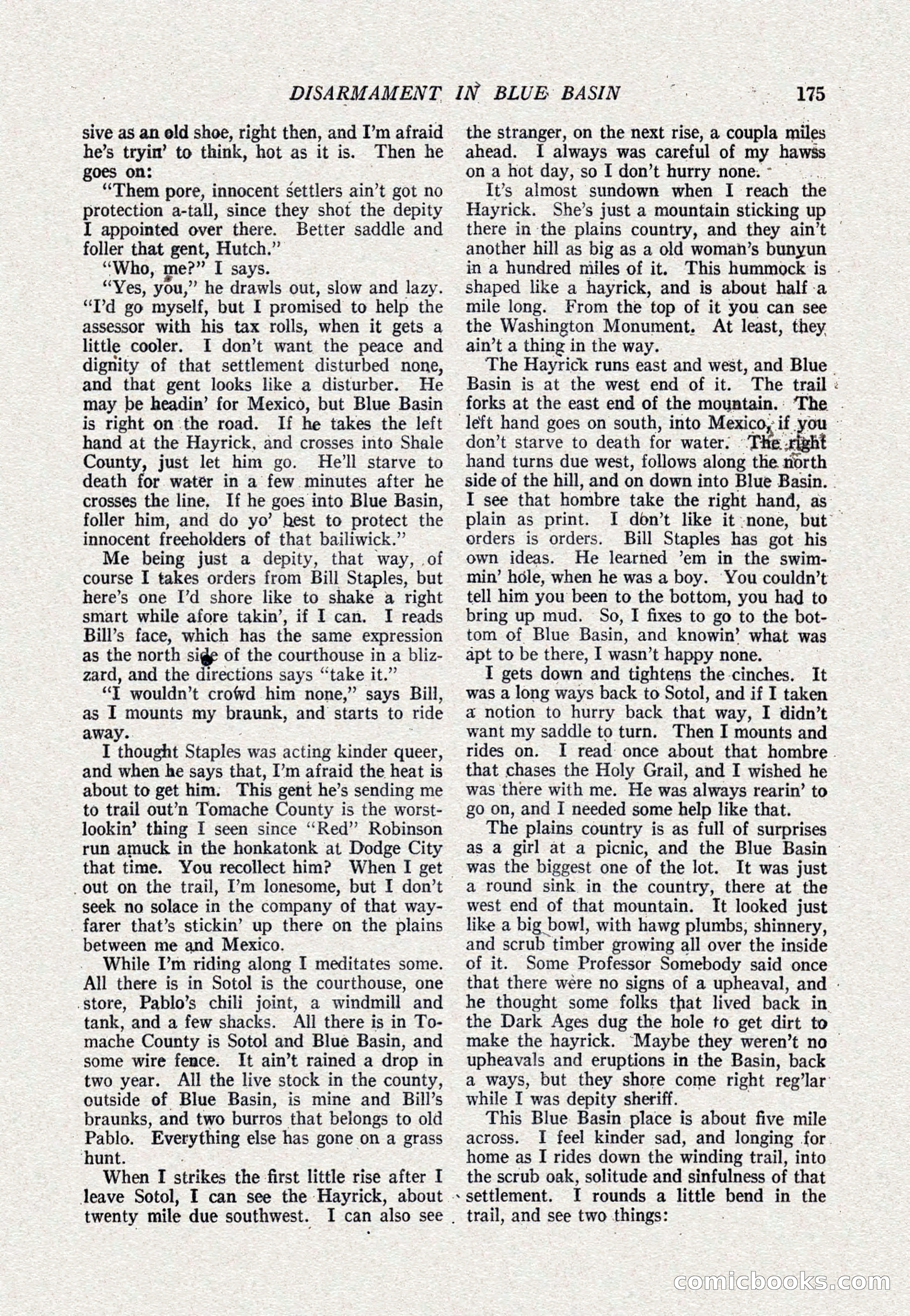The Popular Magazine, October 15, 1921 — page 177 of 196