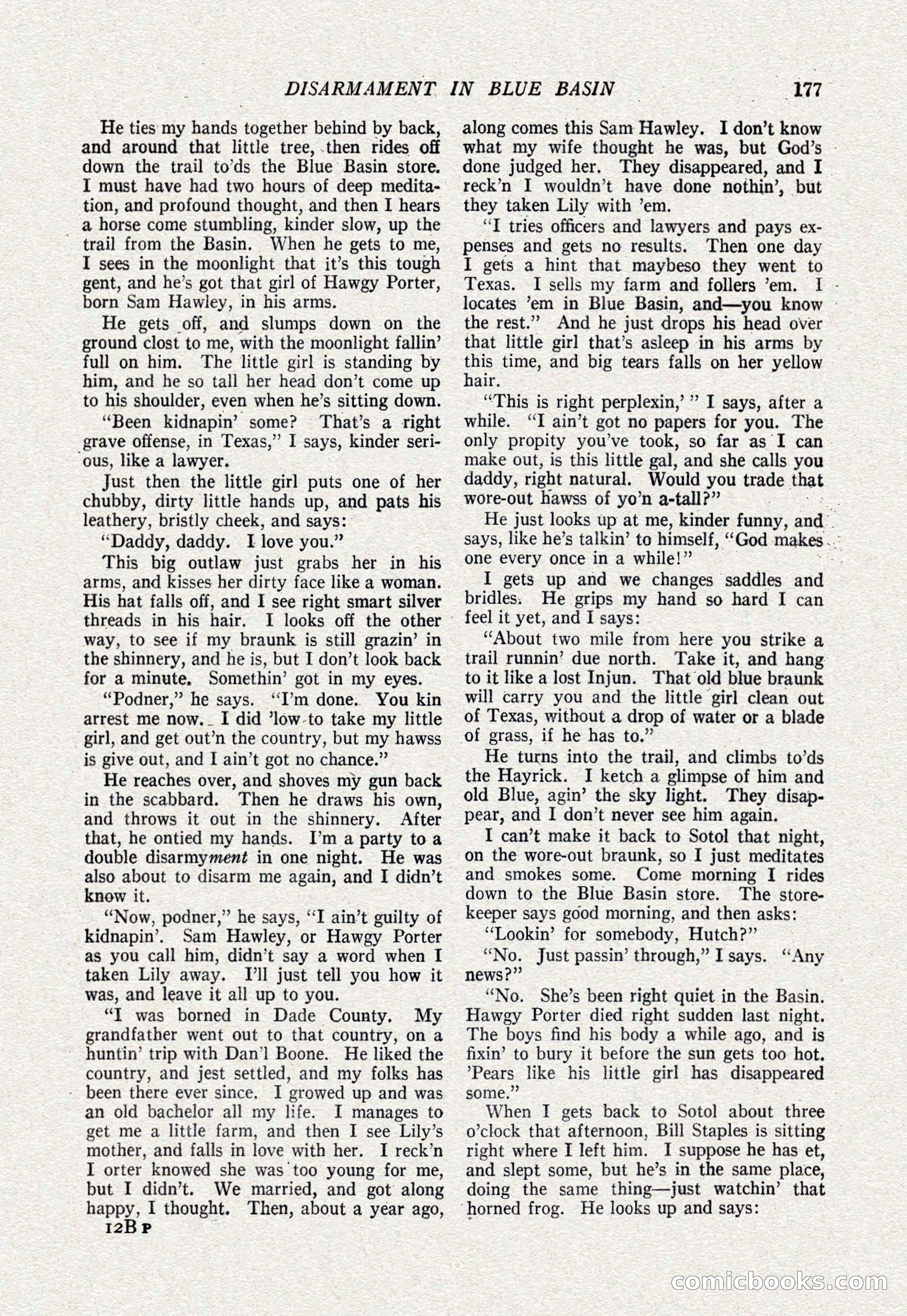 The Popular Magazine, October 15, 1921 — page 179 of 196