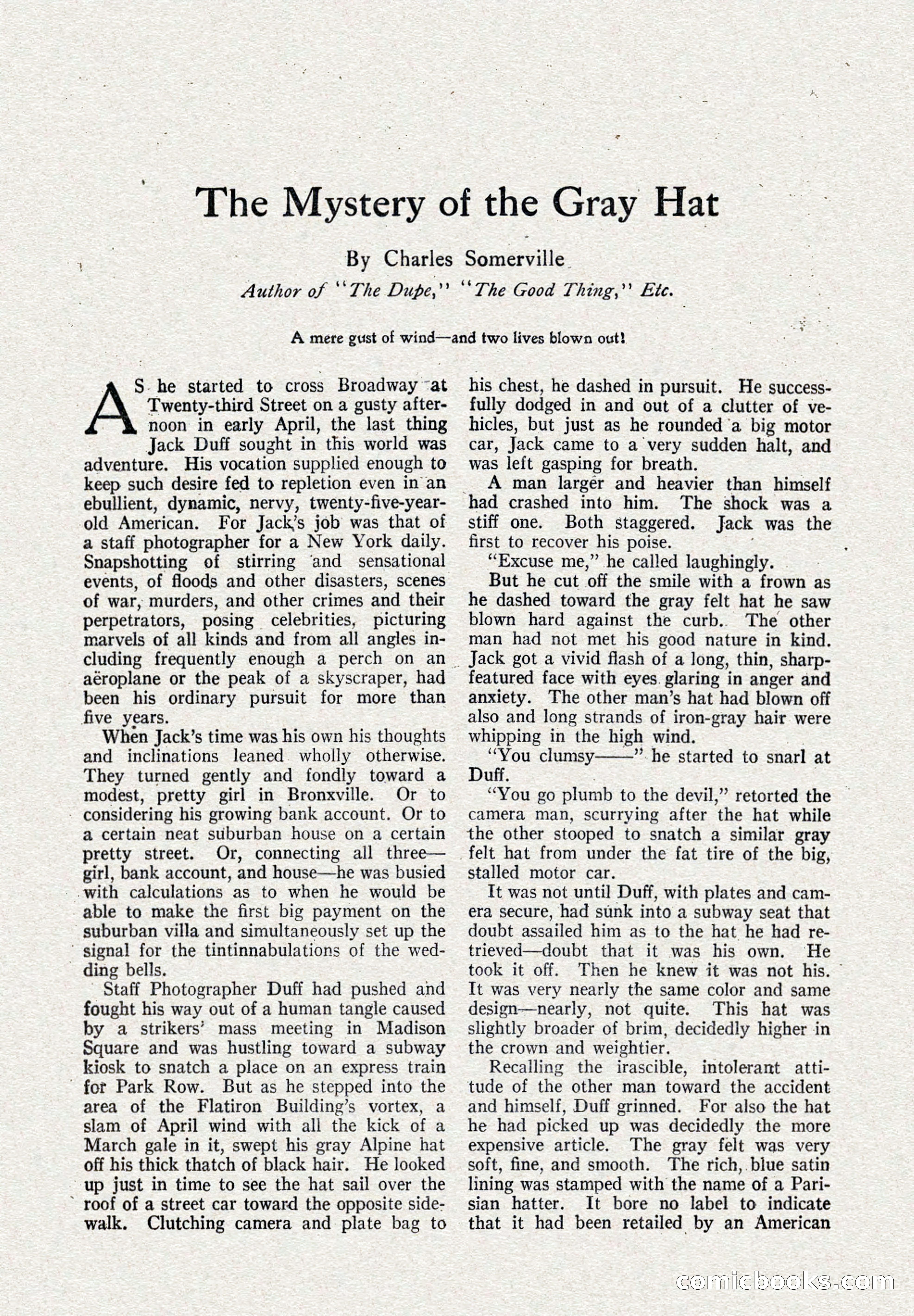 The Popular Magazine, October 15, 1921 — page 181 of 196