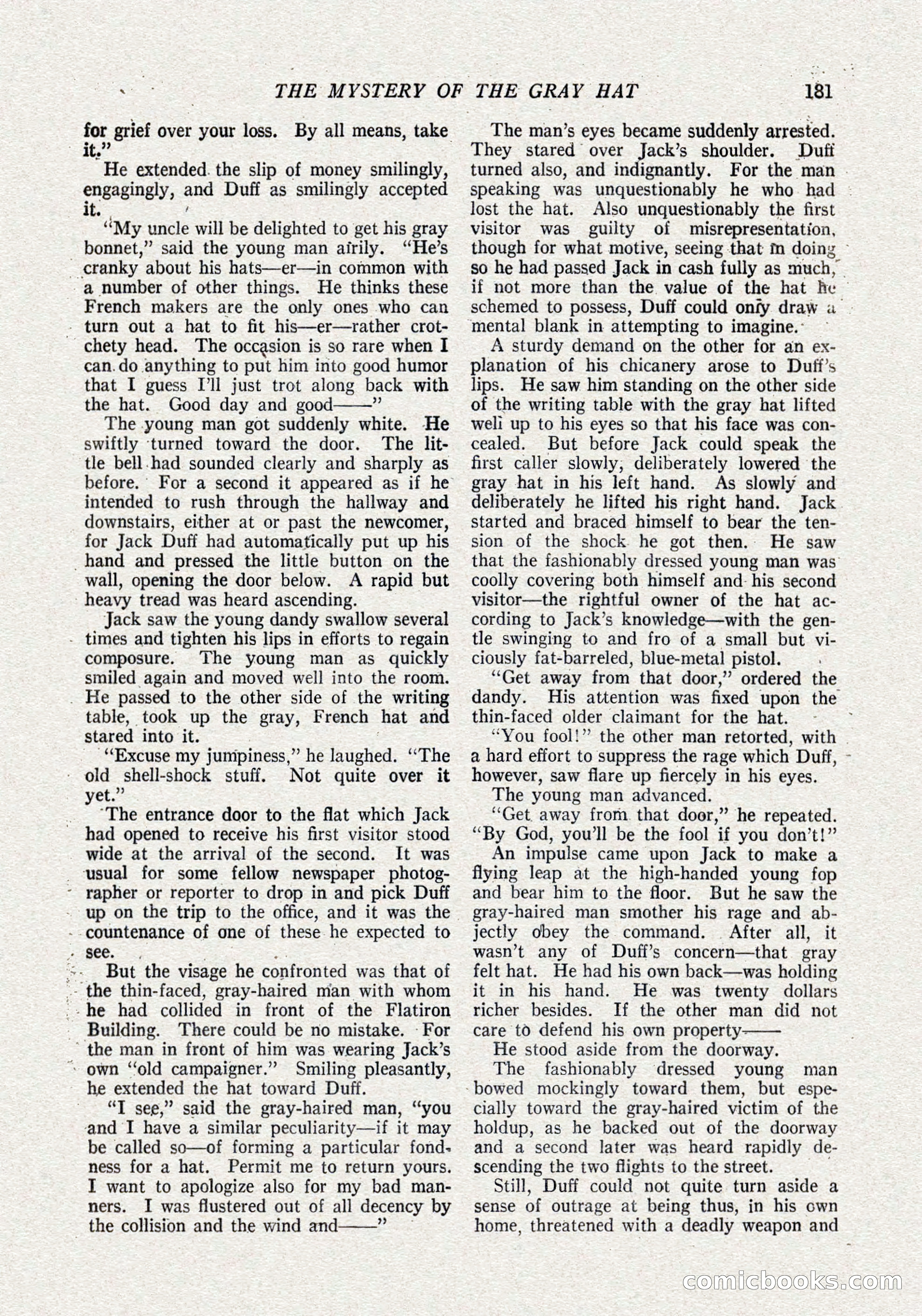 The Popular Magazine, October 15, 1921 — page 183 of 196