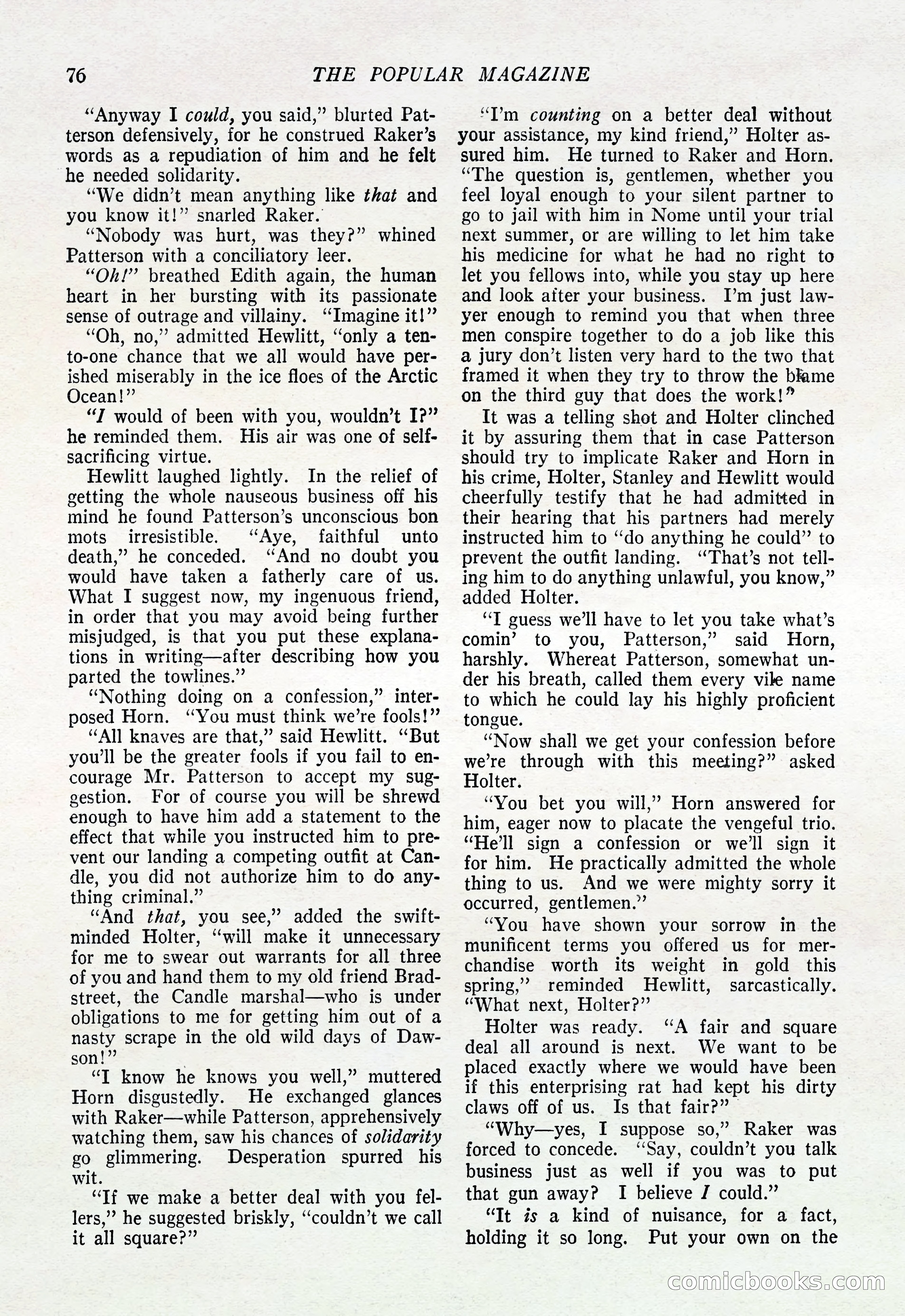 The Popular Magazine — page 78 of 196