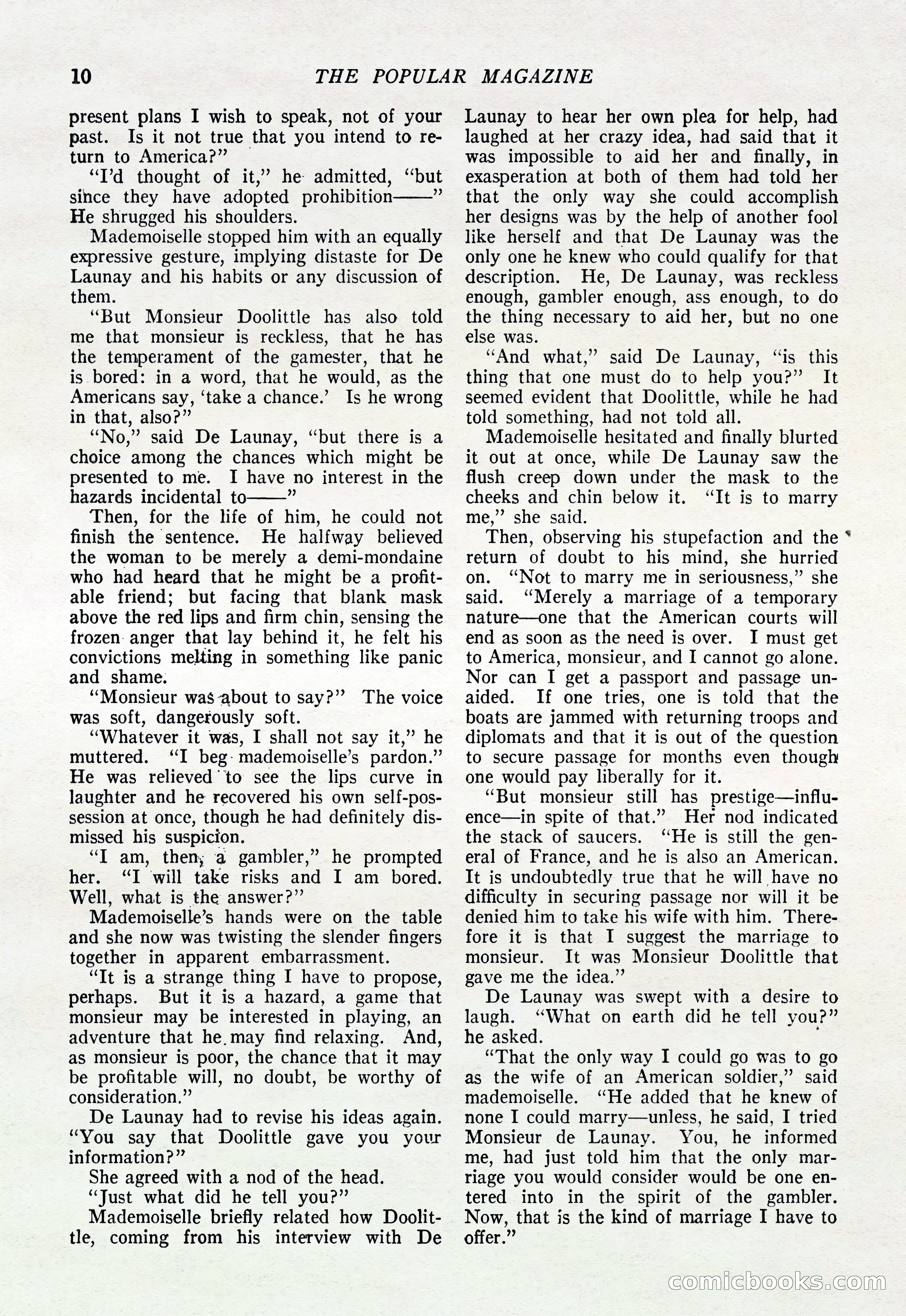 The Popular Magazine, March 20, 1922 — page 12 of 196