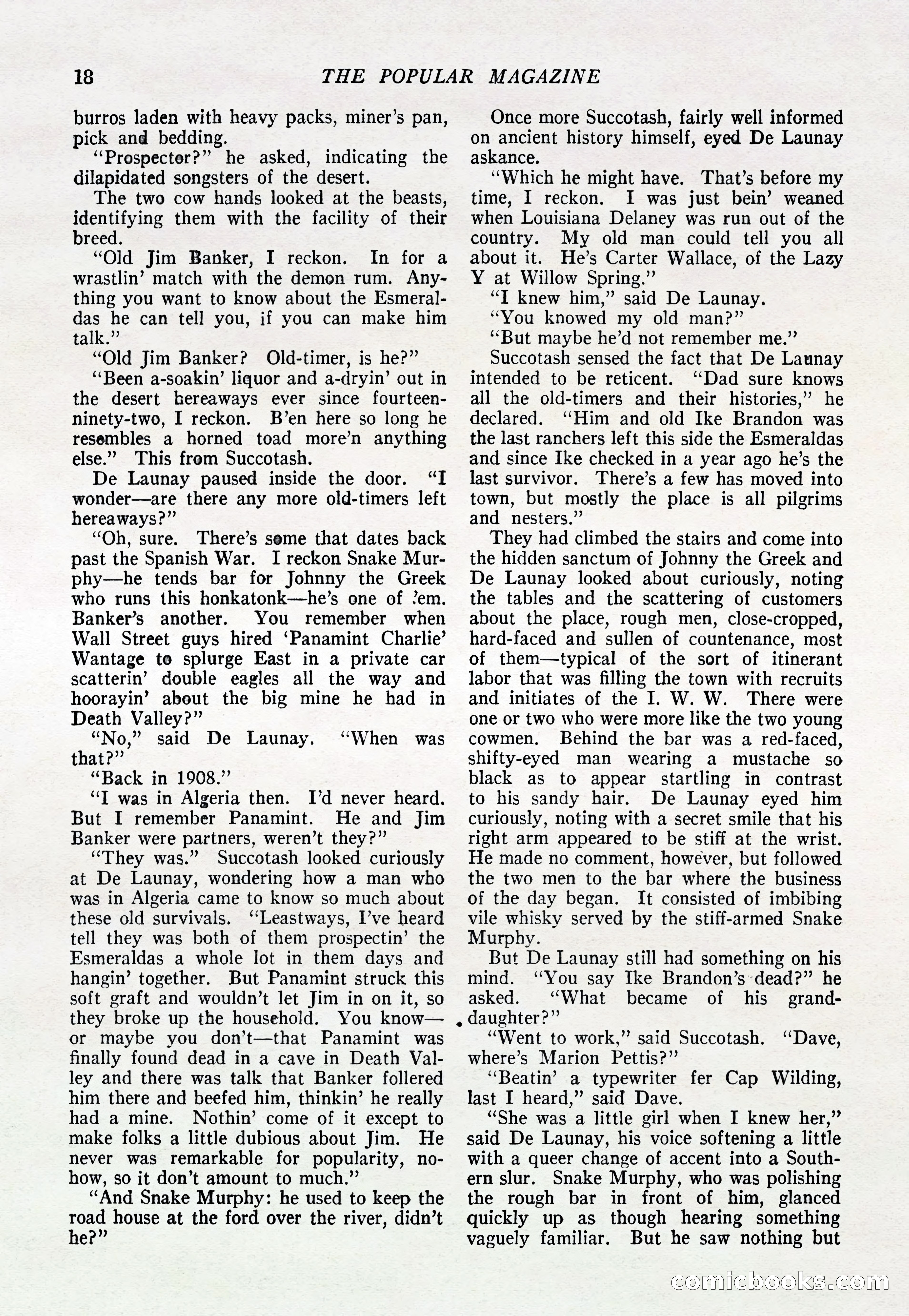 The Popular Magazine, March 20, 1922 — page 20 of 196