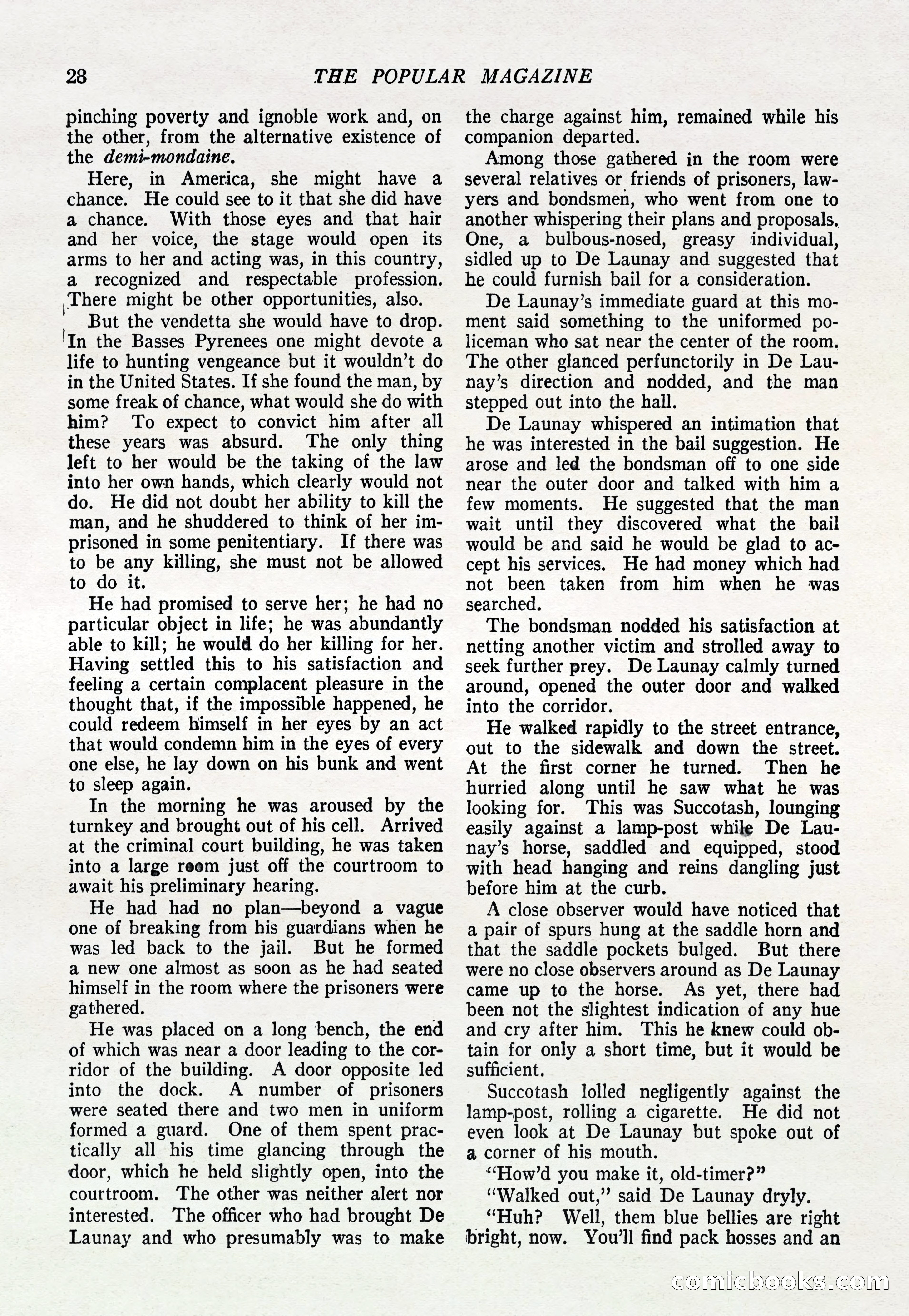 The Popular Magazine, March 20, 1922 — page 30 of 196