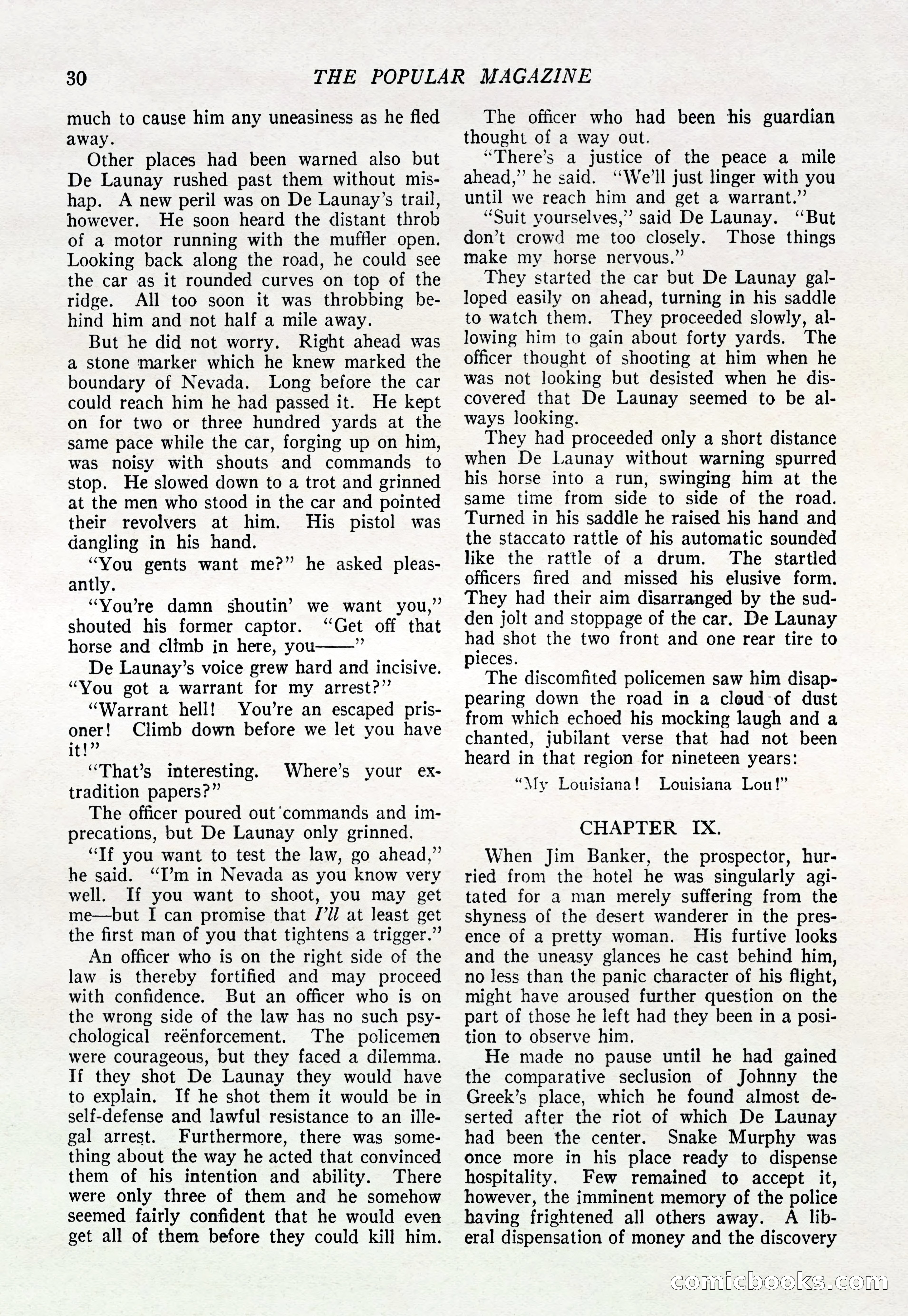 The Popular Magazine, March 20, 1922 — page 32 of 196