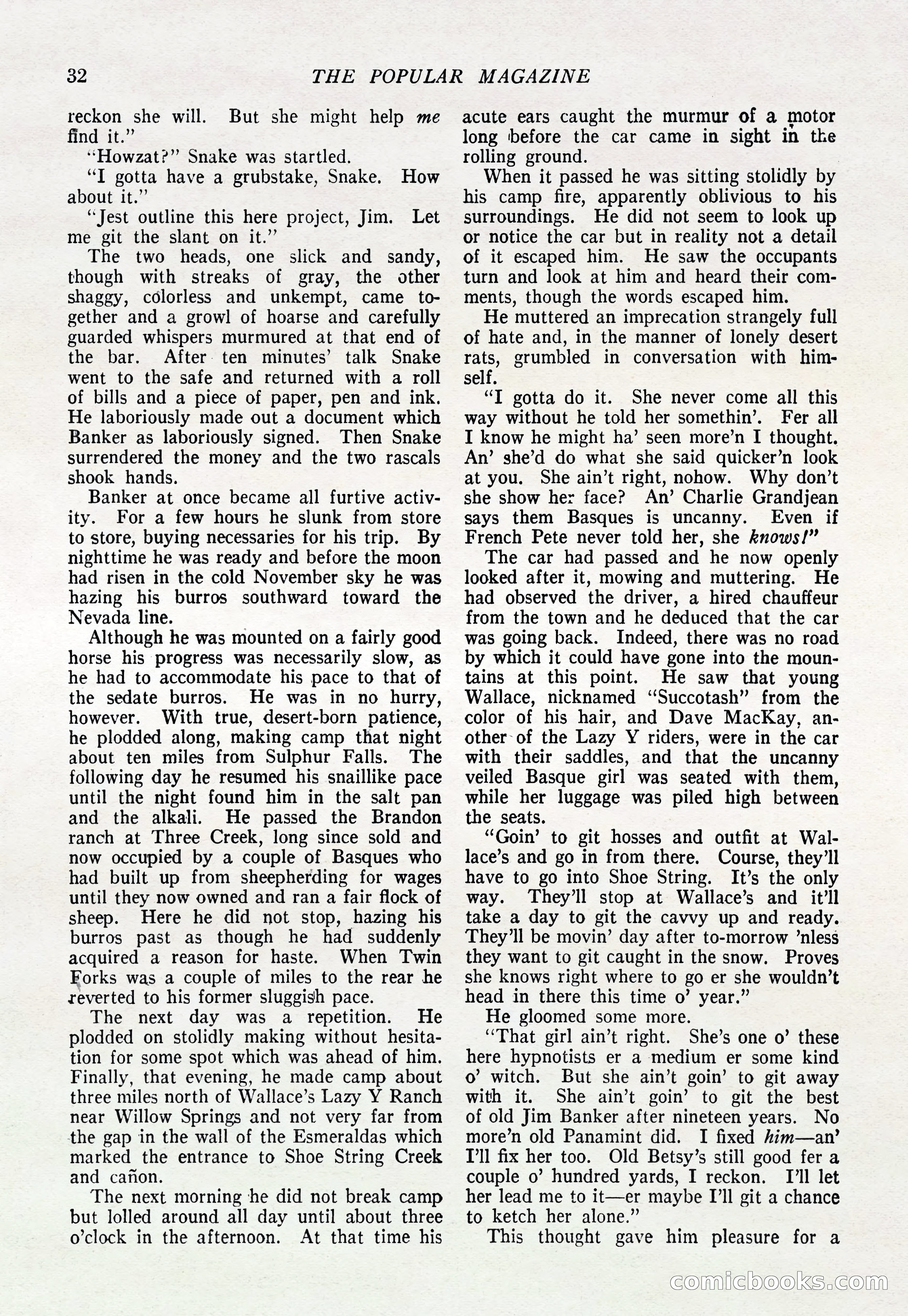 The Popular Magazine, March 20, 1922 — page 34 of 196