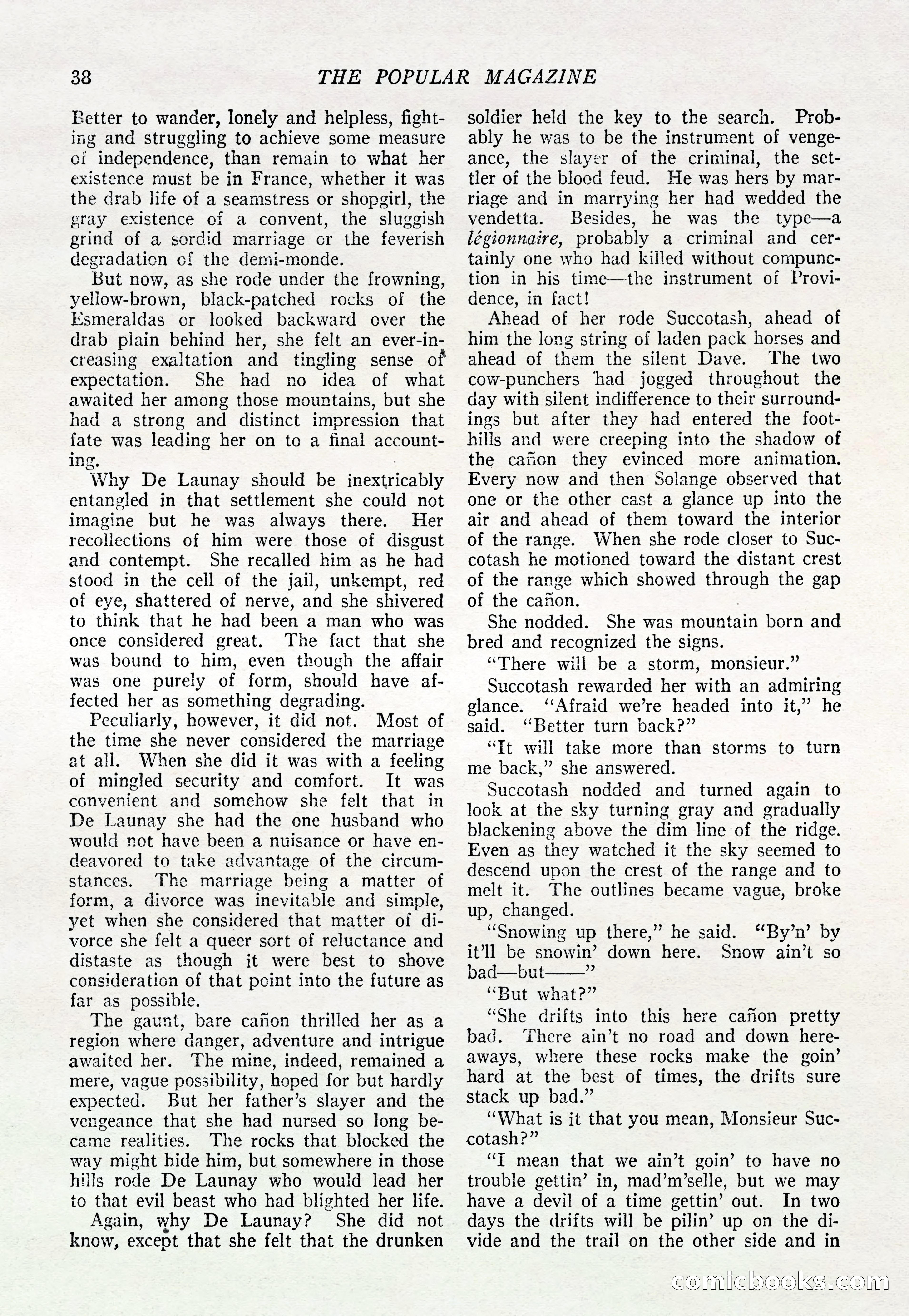 The Popular Magazine, March 20, 1922 — page 40 of 196