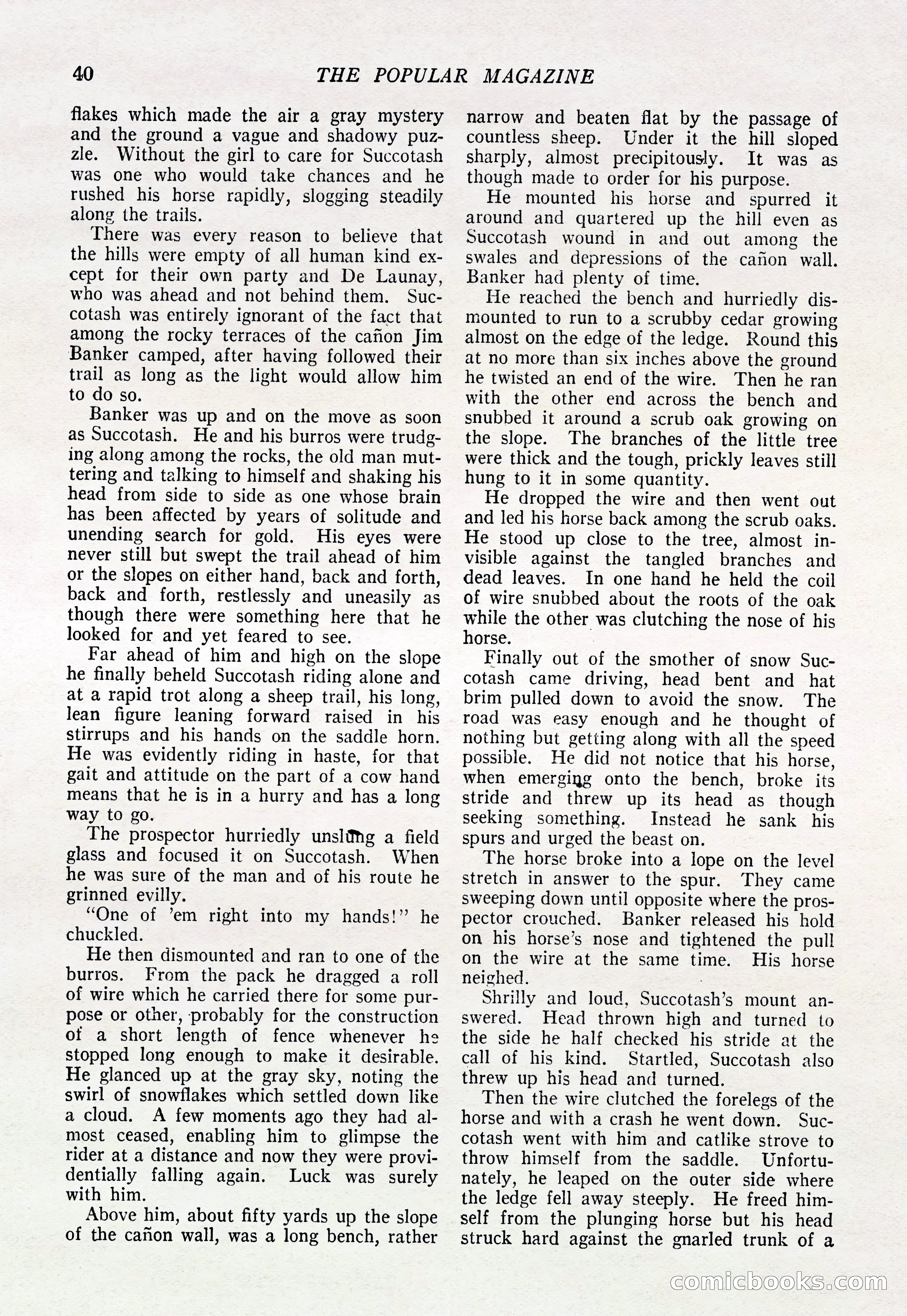 The Popular Magazine, March 20, 1922 — page 42 of 196