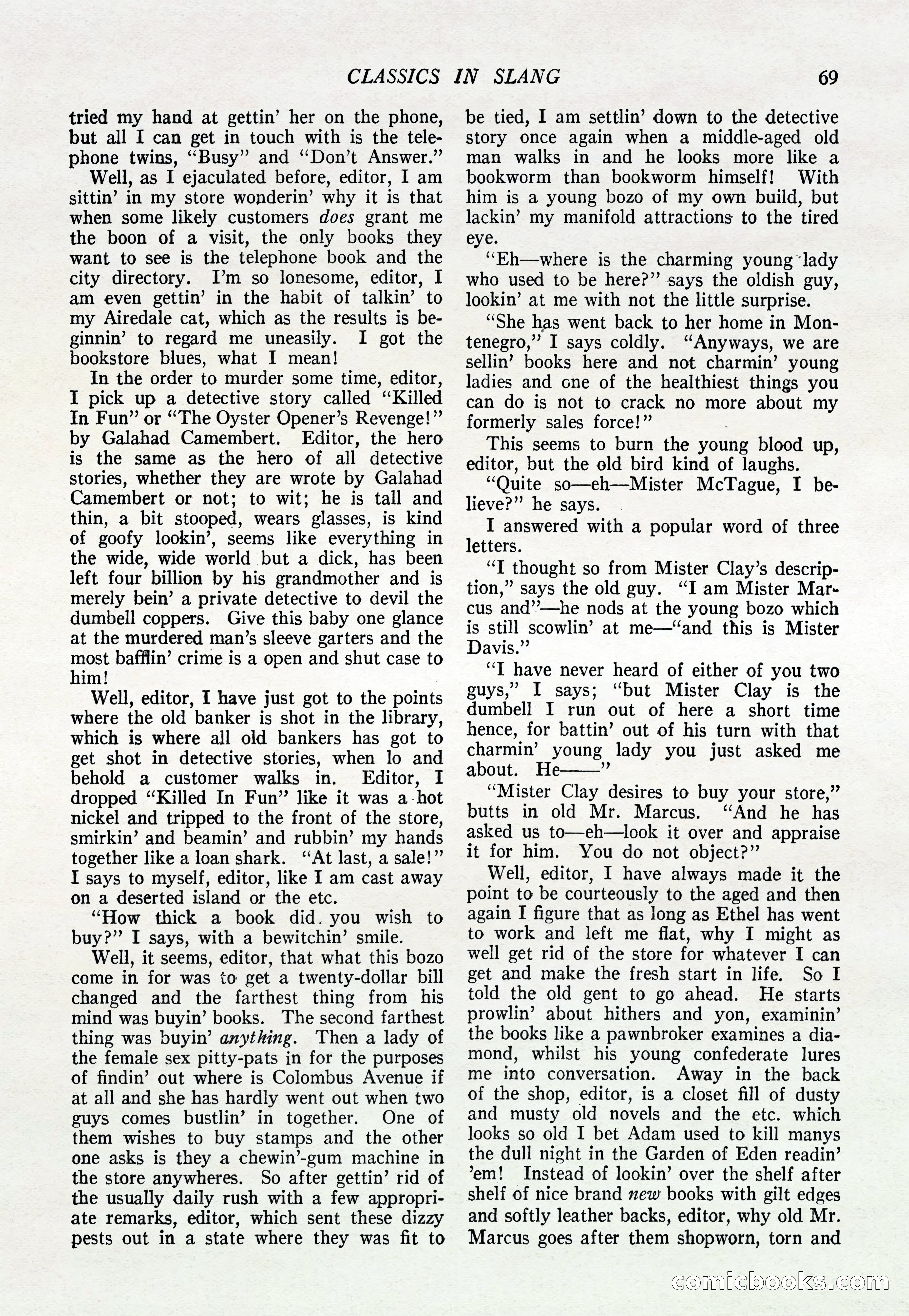 The Popular Magazine, March 20, 1922 — page 71 of 196