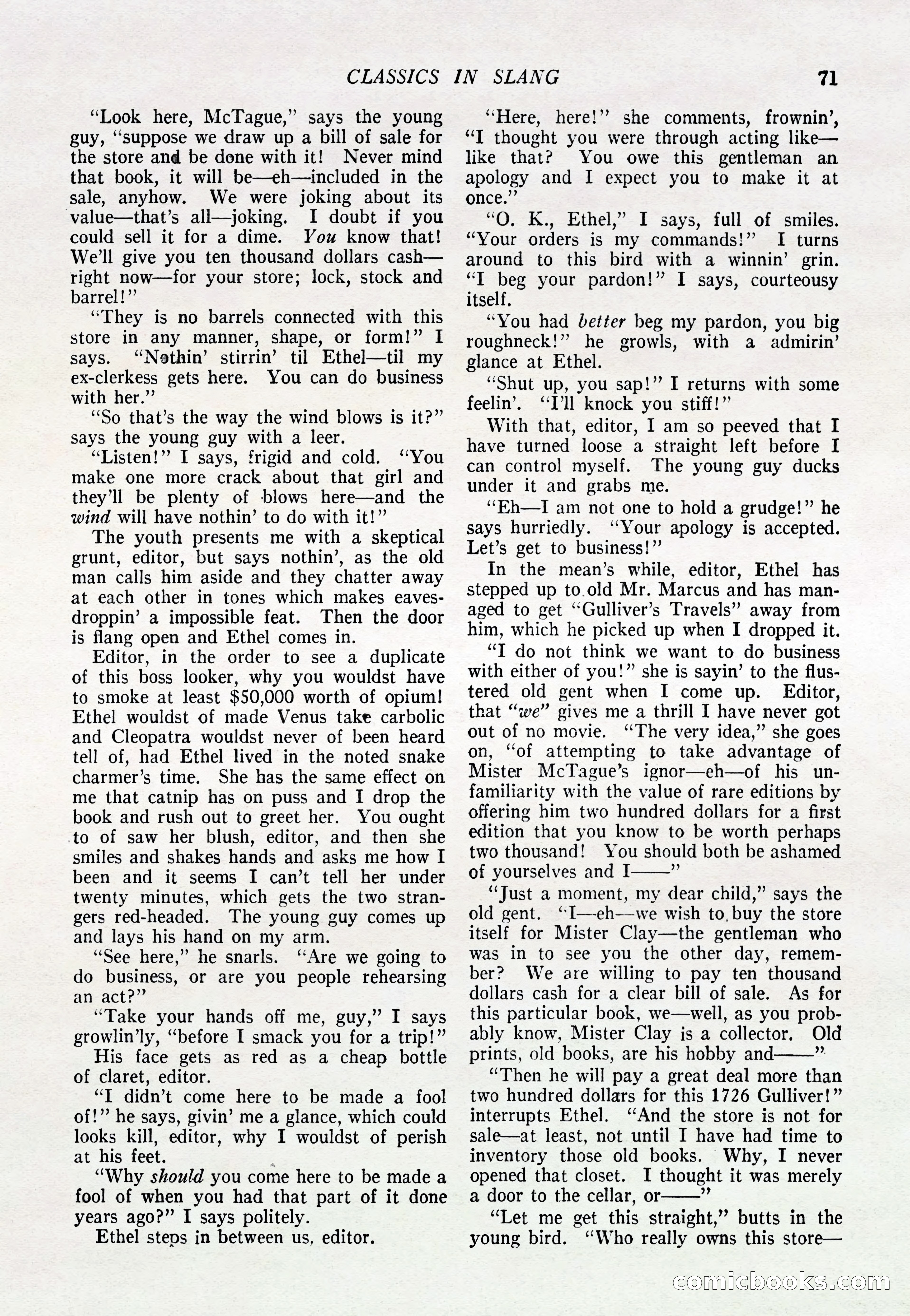 The Popular Magazine, March 20, 1922 — page 73 of 196