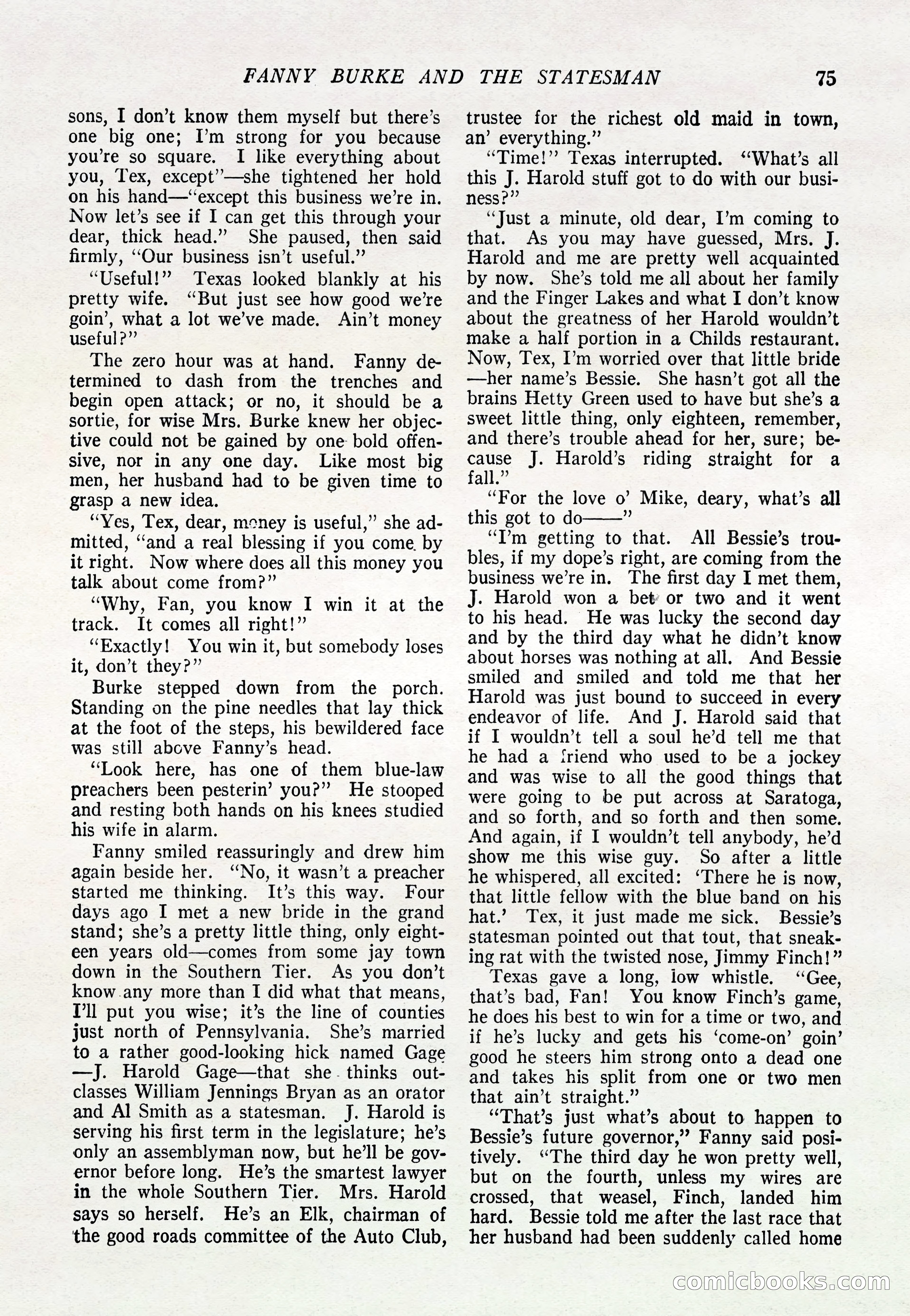 The Popular Magazine, March 20, 1922 — page 77 of 196