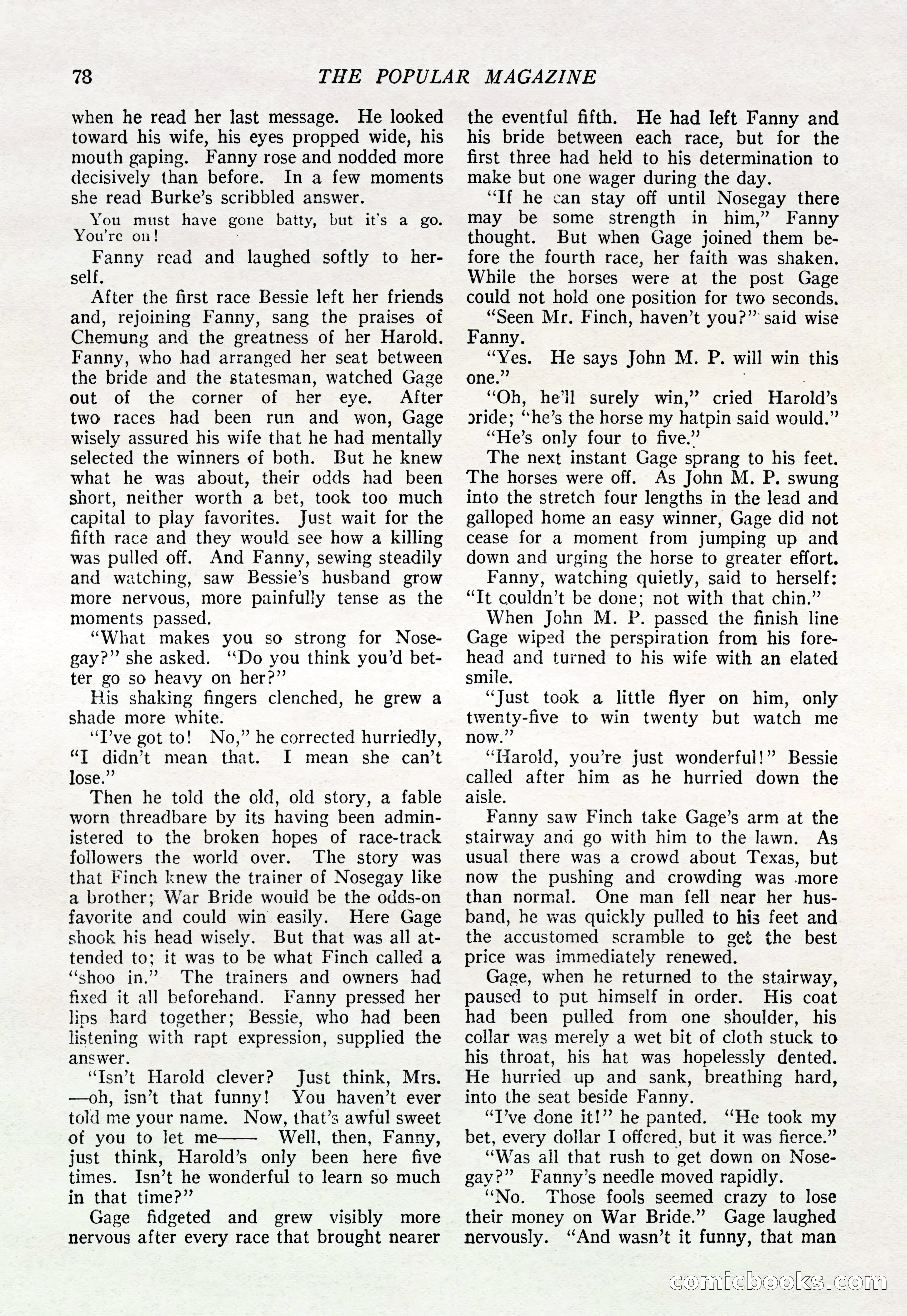 The Popular Magazine, March 20, 1922 — page 80 of 196