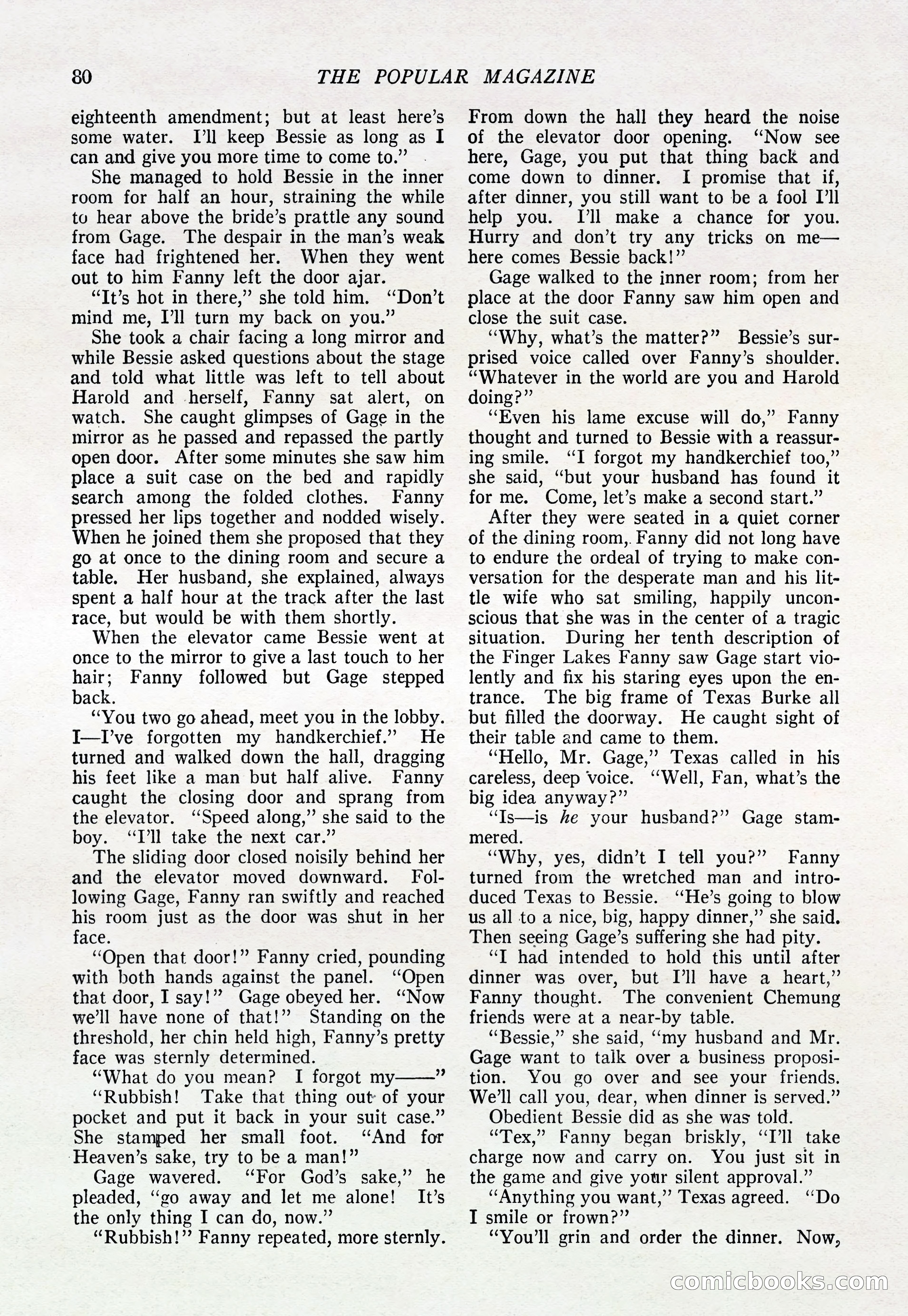The Popular Magazine, March 20, 1922 — page 82 of 196
