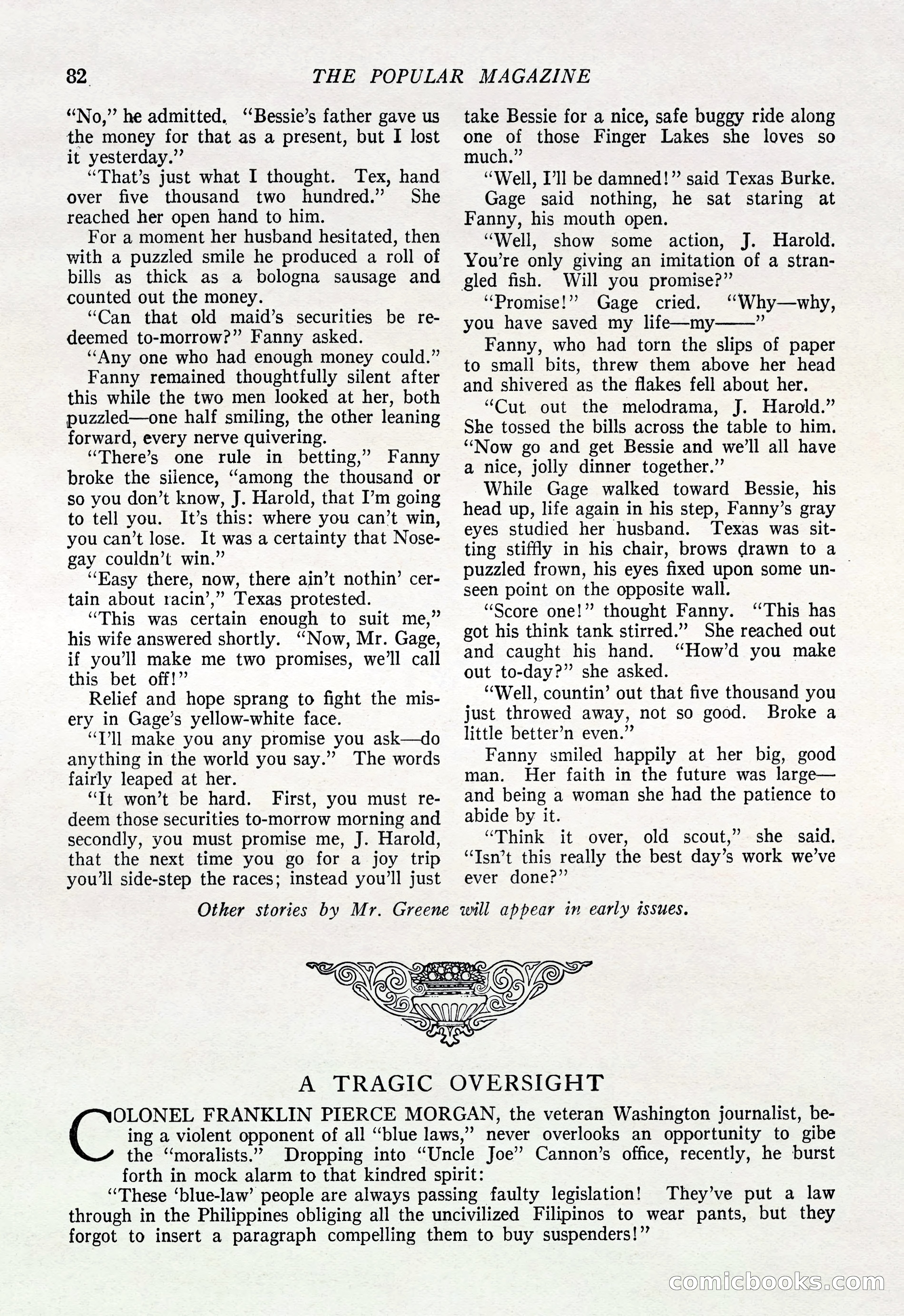 The Popular Magazine, March 20, 1922 — page 84 of 196