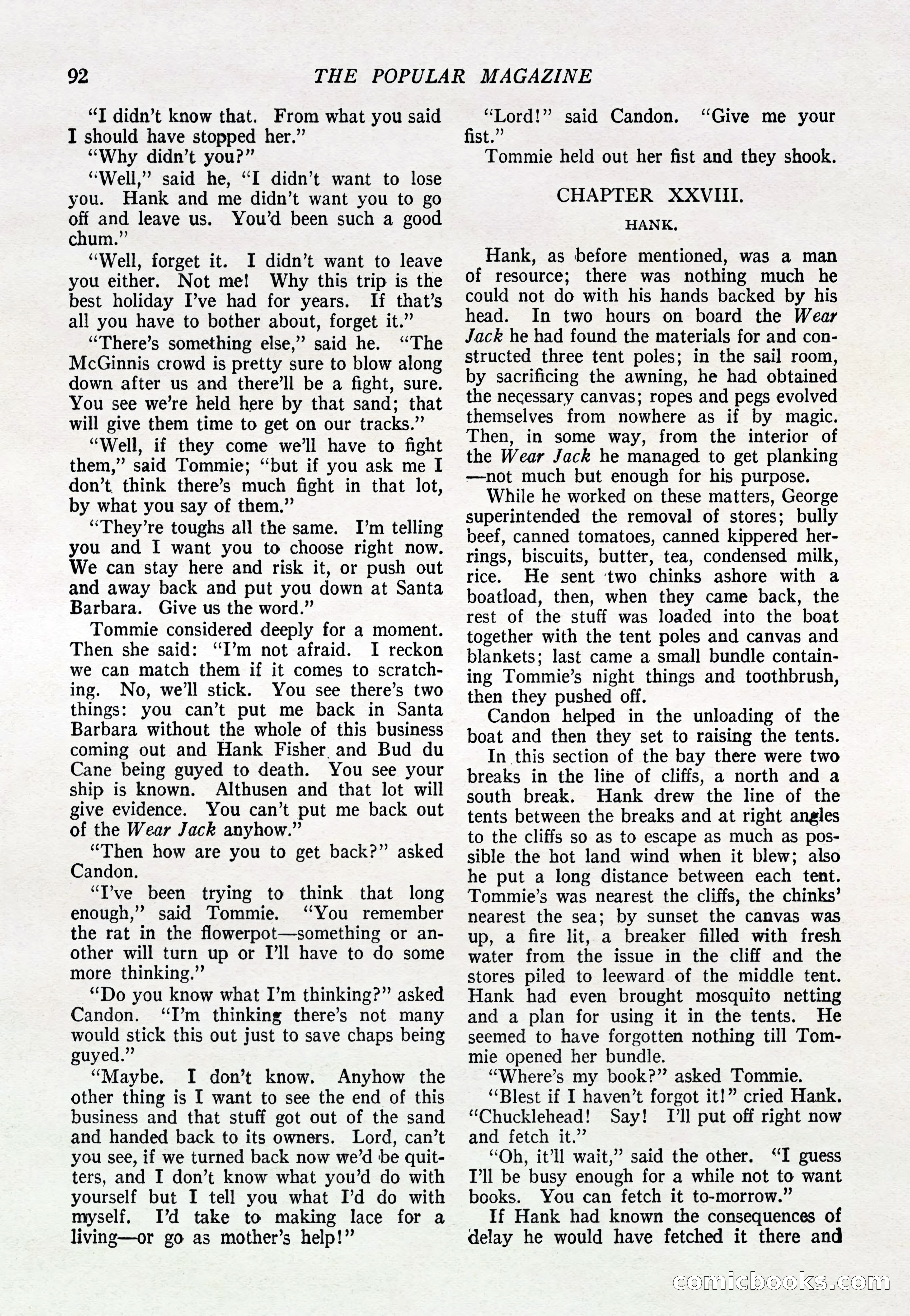 The Popular Magazine, March 20, 1922 — page 94 of 196