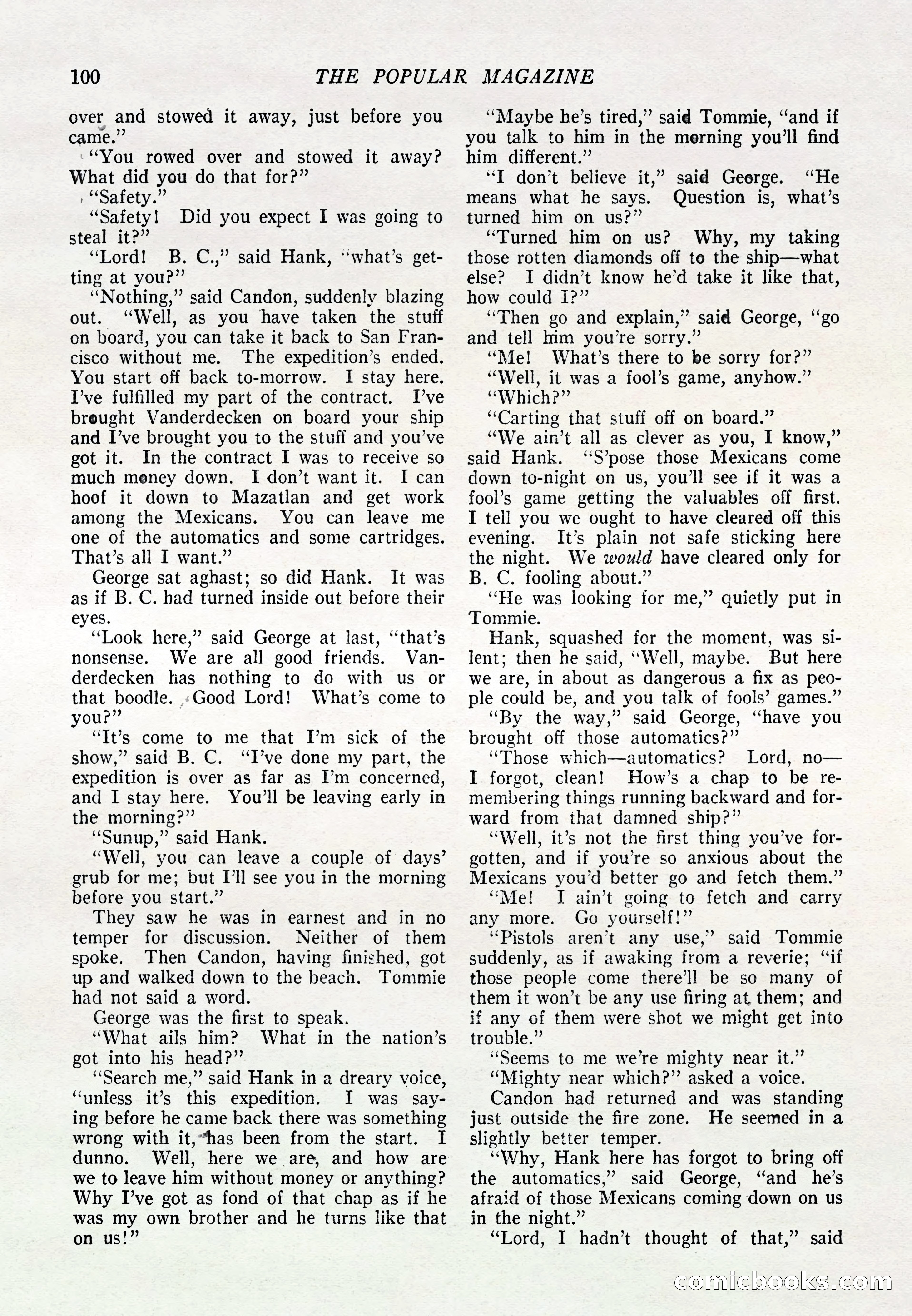 The Popular Magazine, March 20, 1922 — page 102 of 196