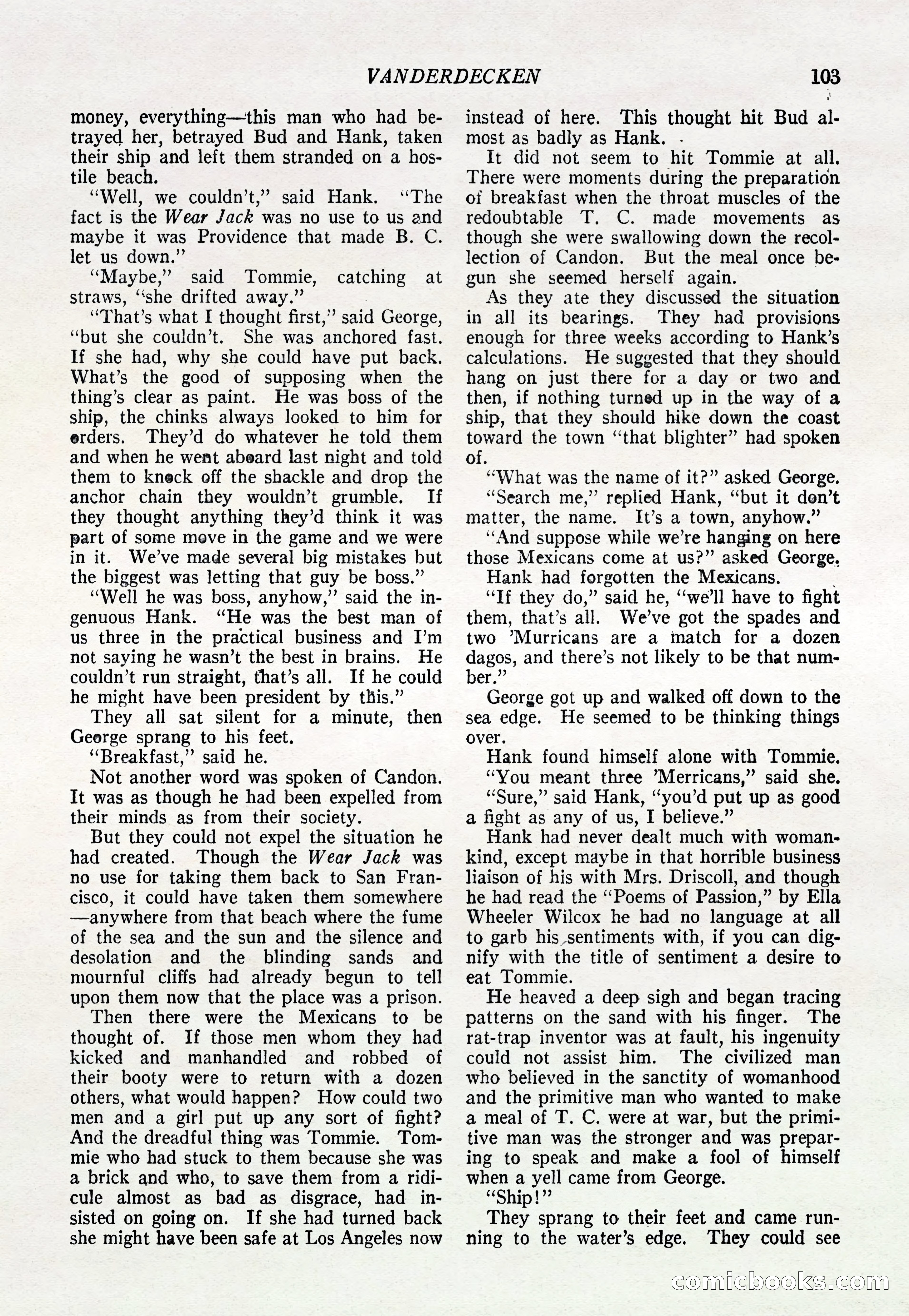 The Popular Magazine, March 20, 1922 — page 105 of 196
