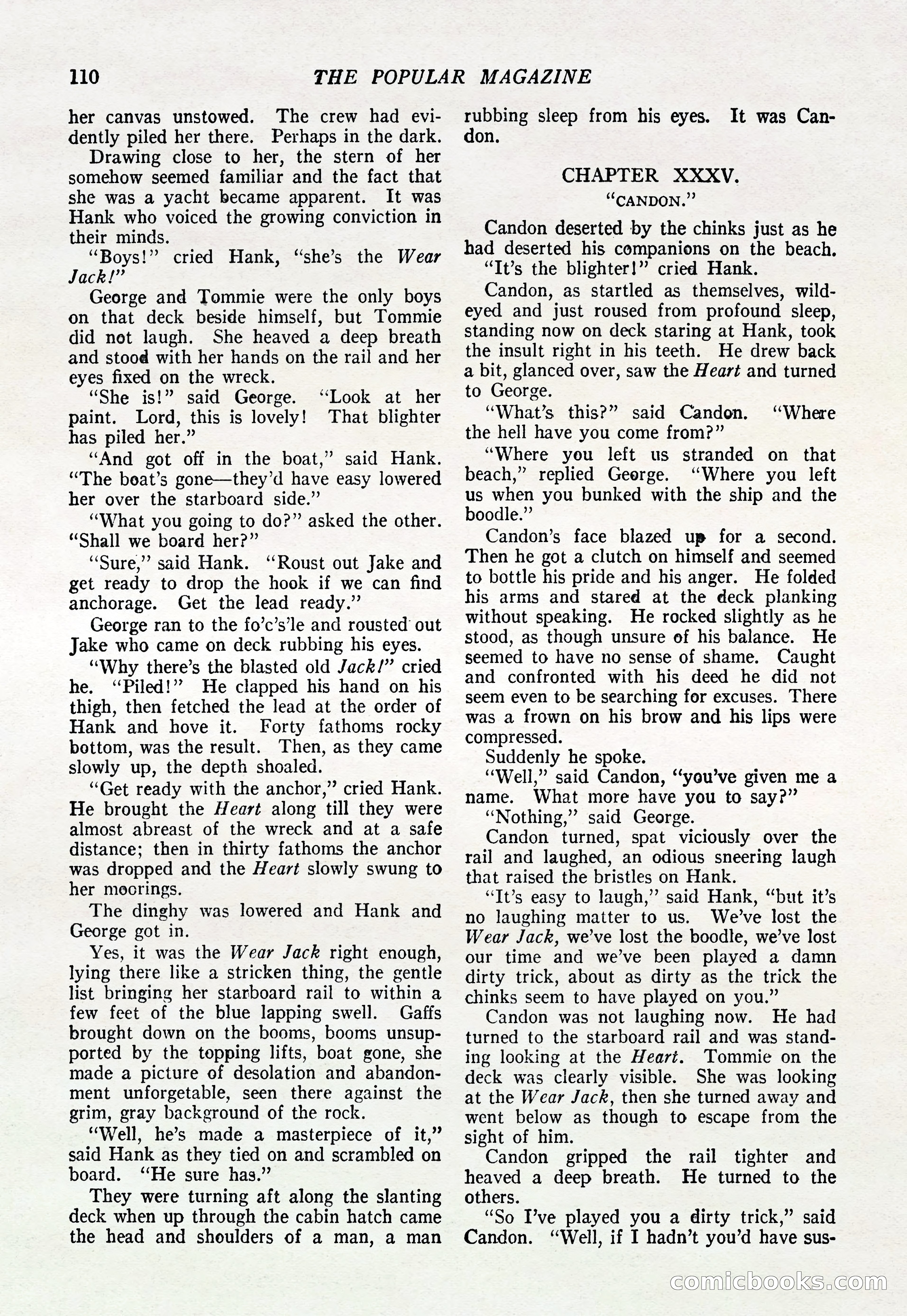 The Popular Magazine, March 20, 1922 — page 112 of 196