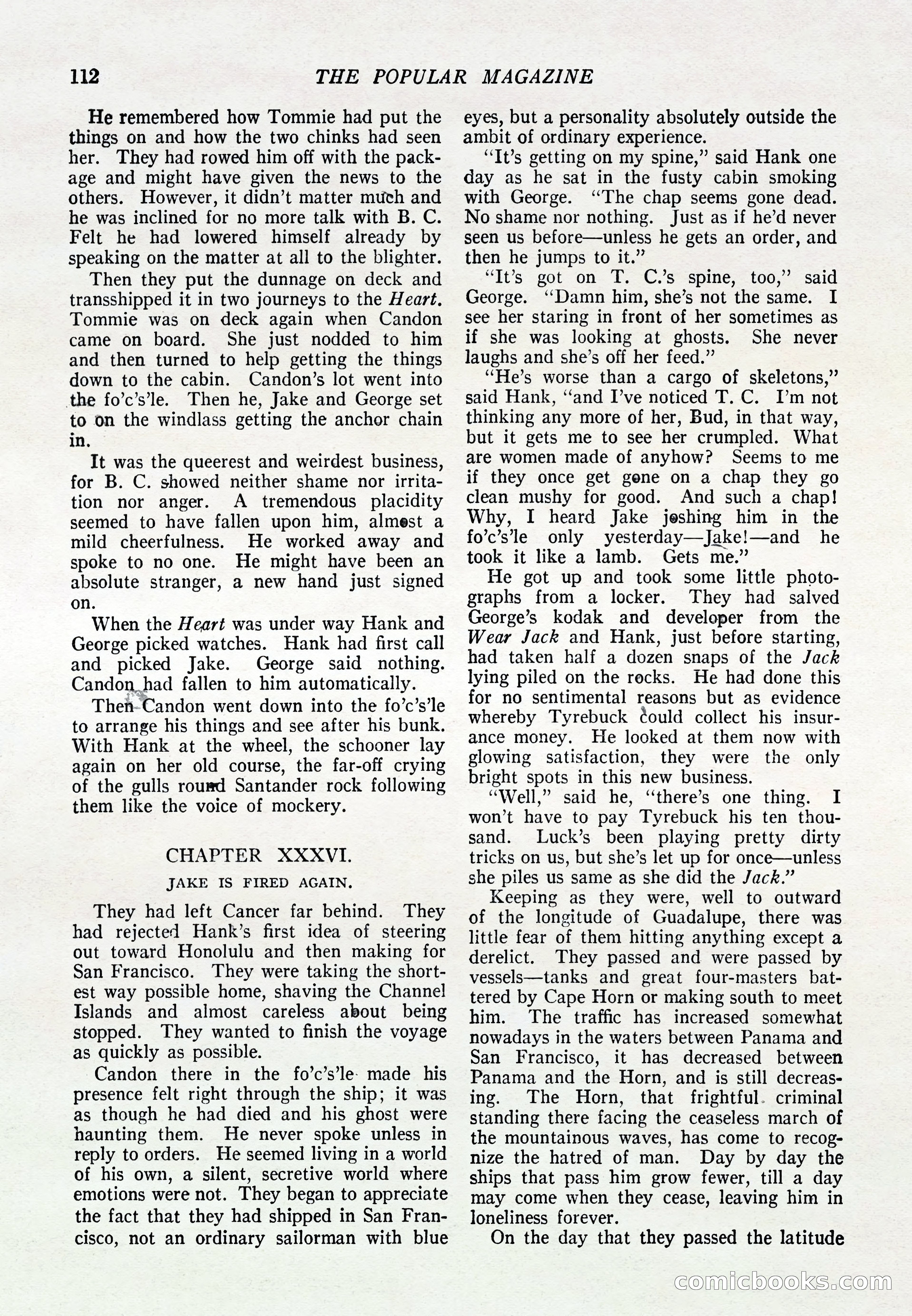 The Popular Magazine, March 20, 1922 — page 114 of 196