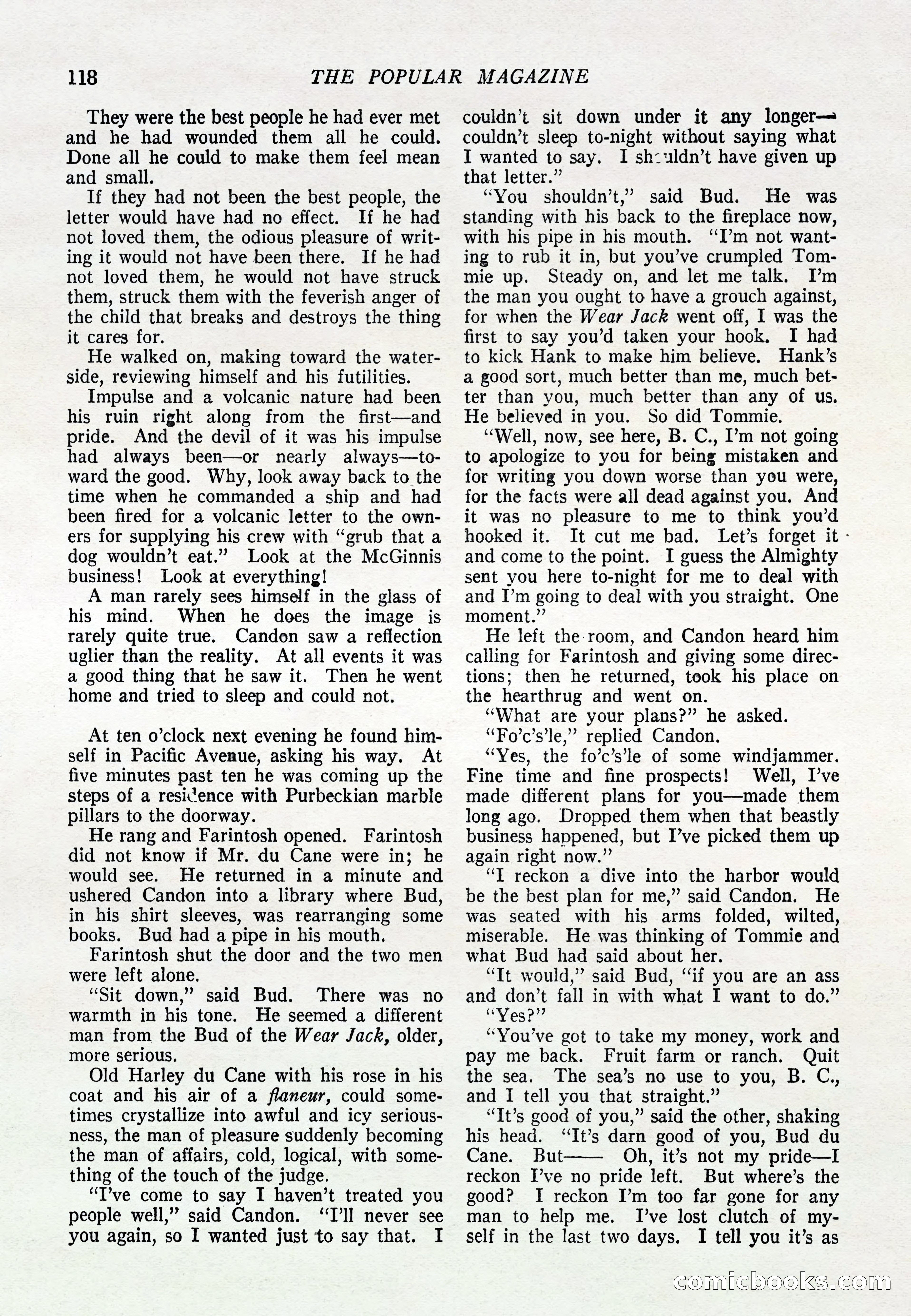 The Popular Magazine, March 20, 1922 — page 120 of 196