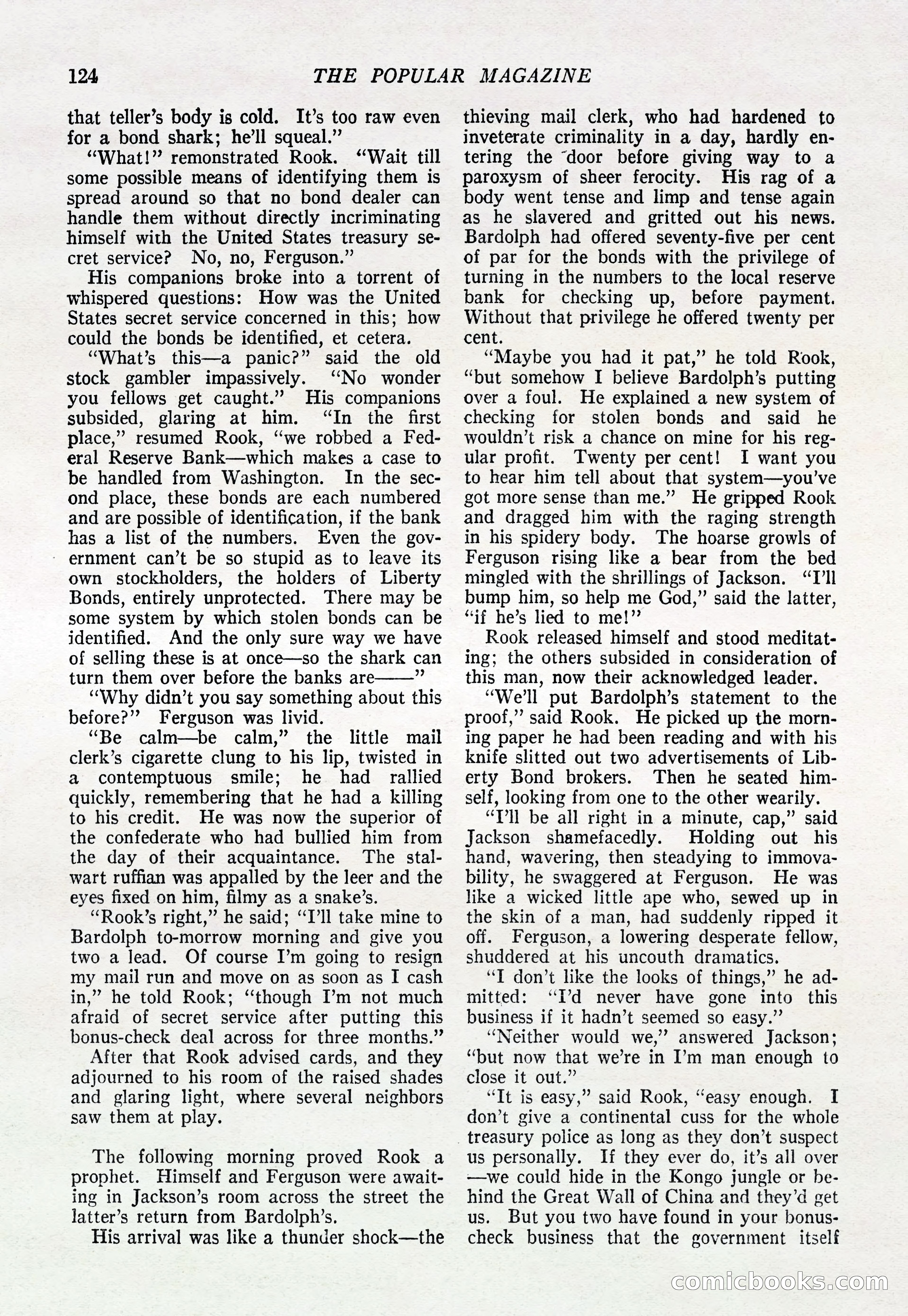 The Popular Magazine, March 20, 1922 — page 126 of 196