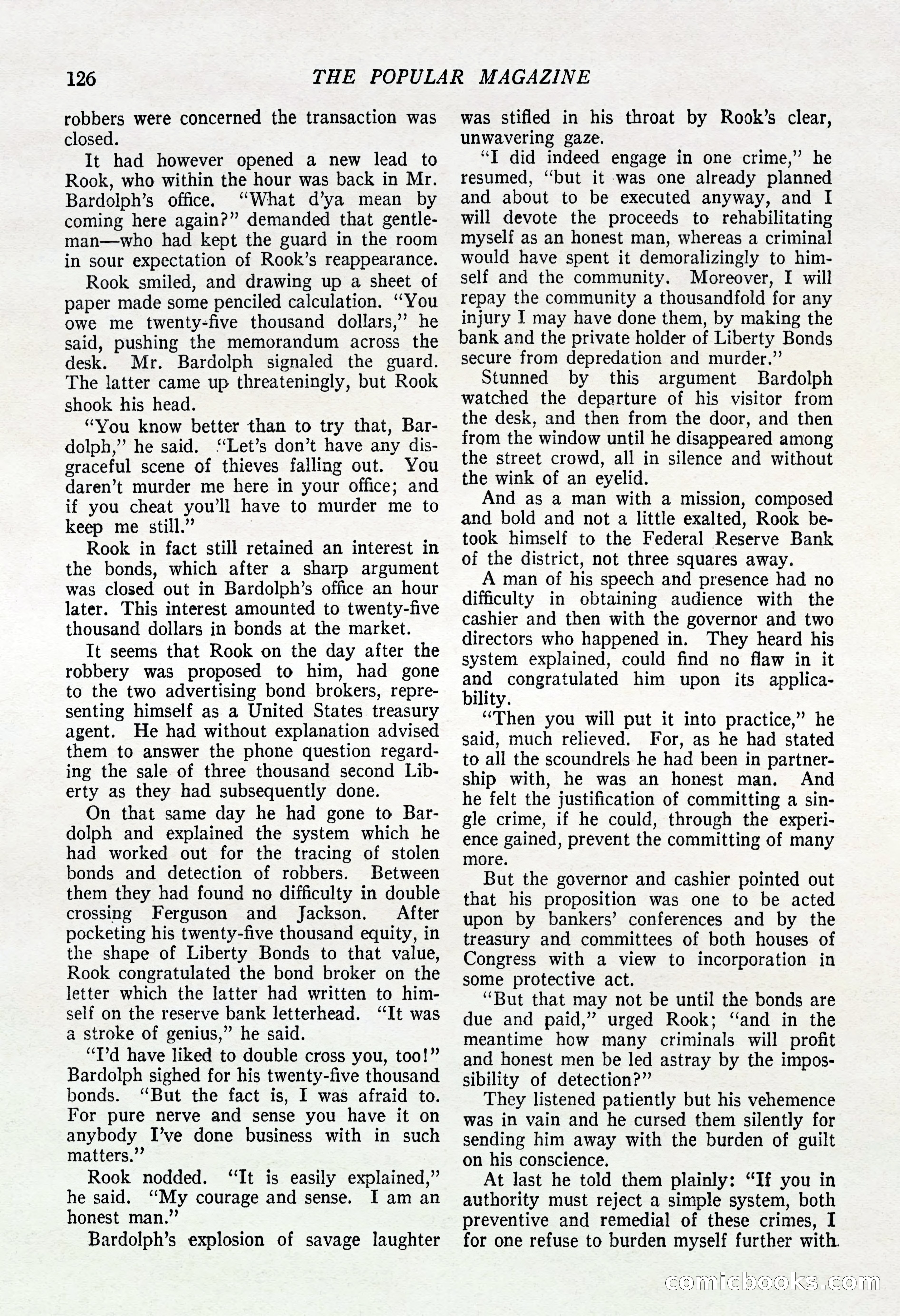 The Popular Magazine, March 20, 1922 — page 128 of 196