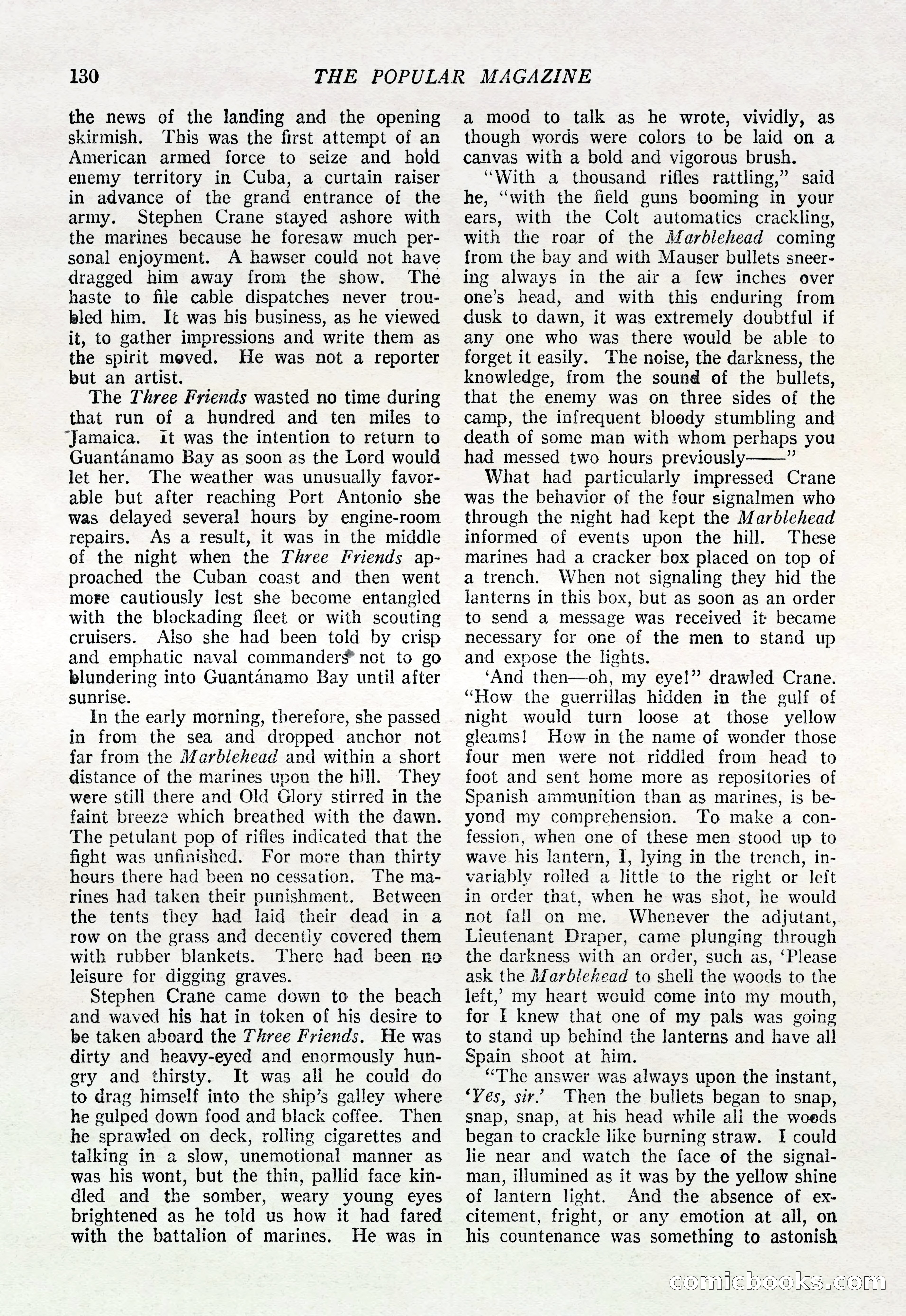 The Popular Magazine, March 20, 1922 — page 132 of 196