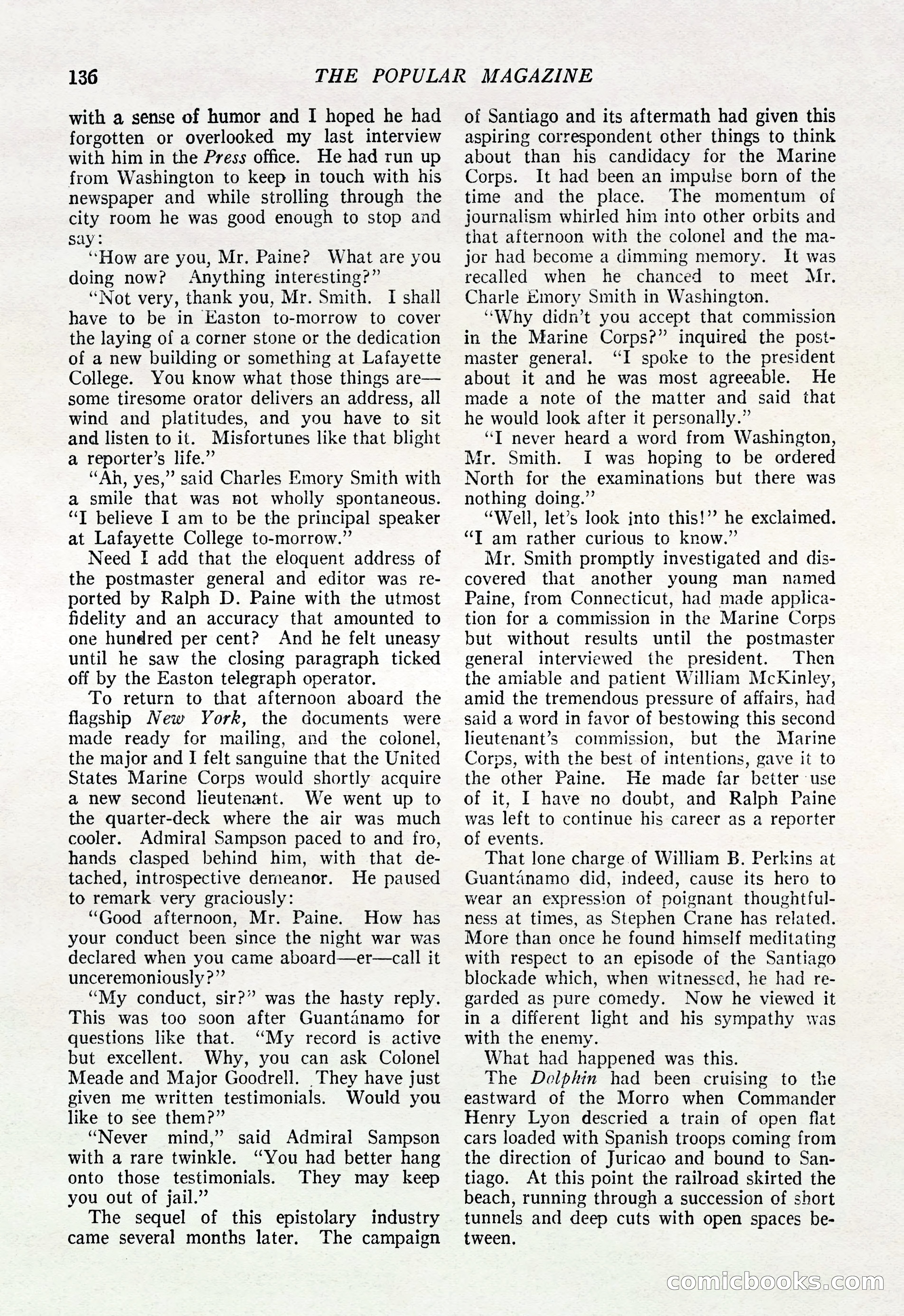 The Popular Magazine, March 20, 1922 — page 138 of 196