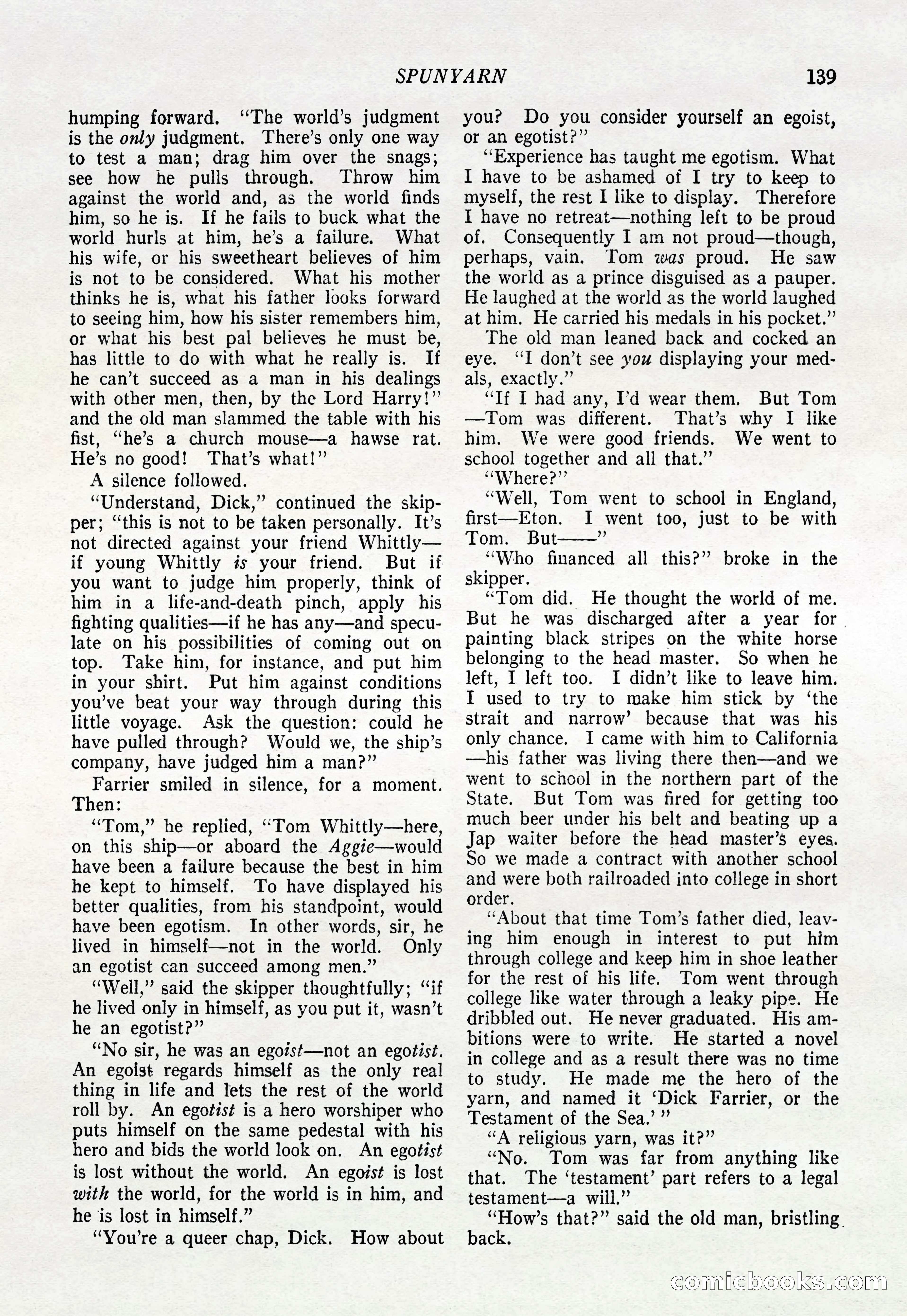 The Popular Magazine, March 20, 1922 — page 141 of 196
