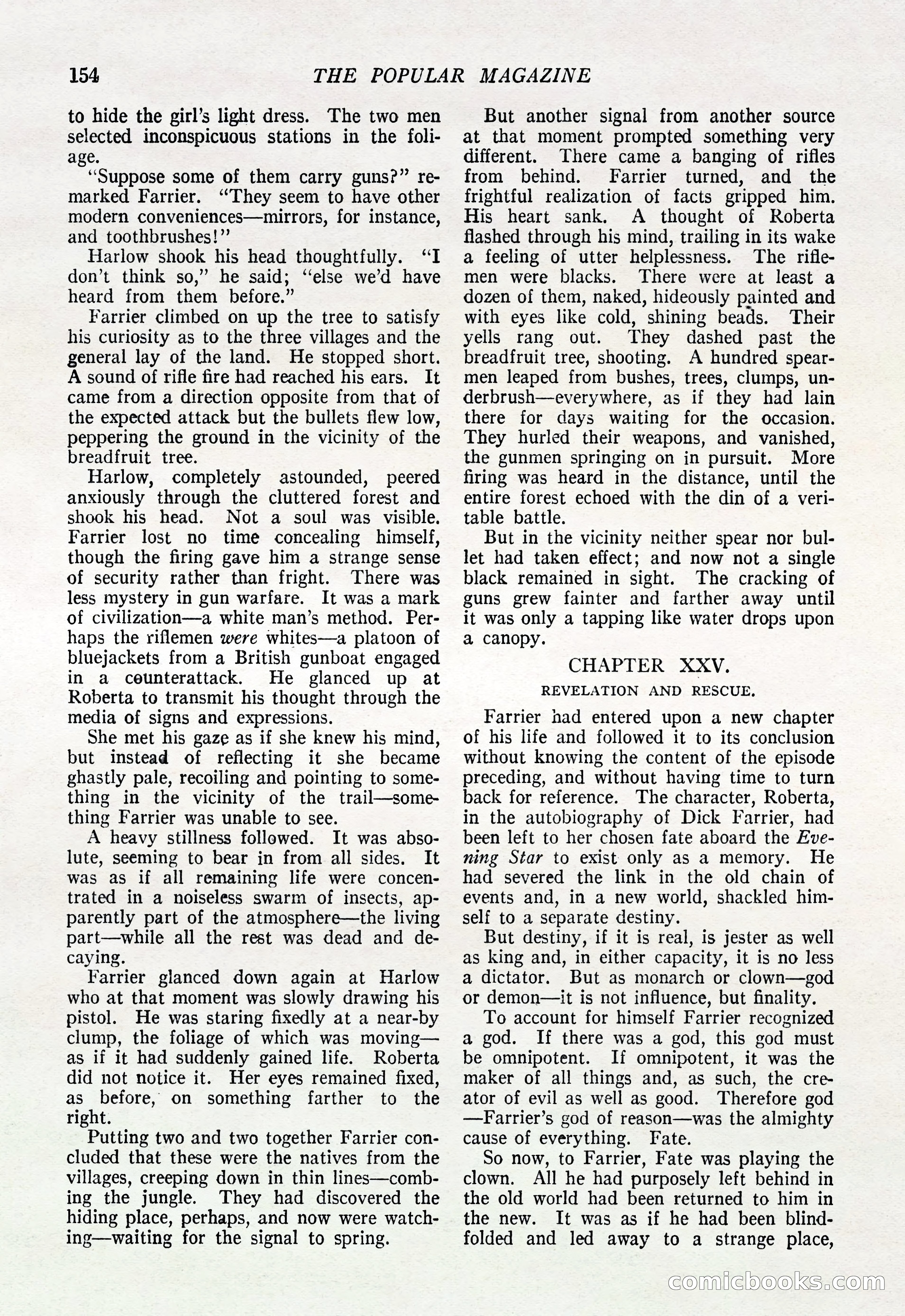 The Popular Magazine, March 20, 1922 — page 156 of 196