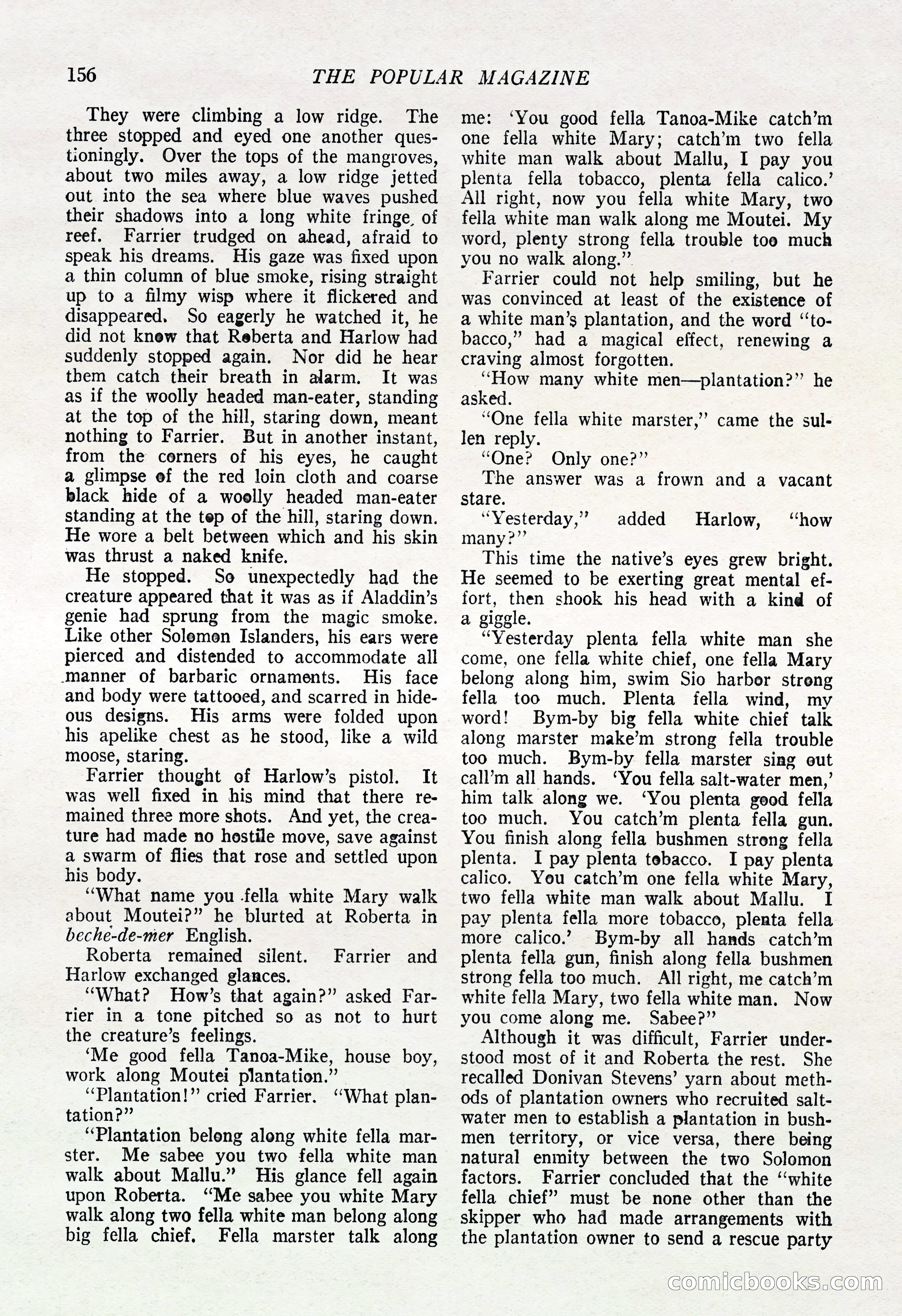 The Popular Magazine, March 20, 1922 — page 158 of 196