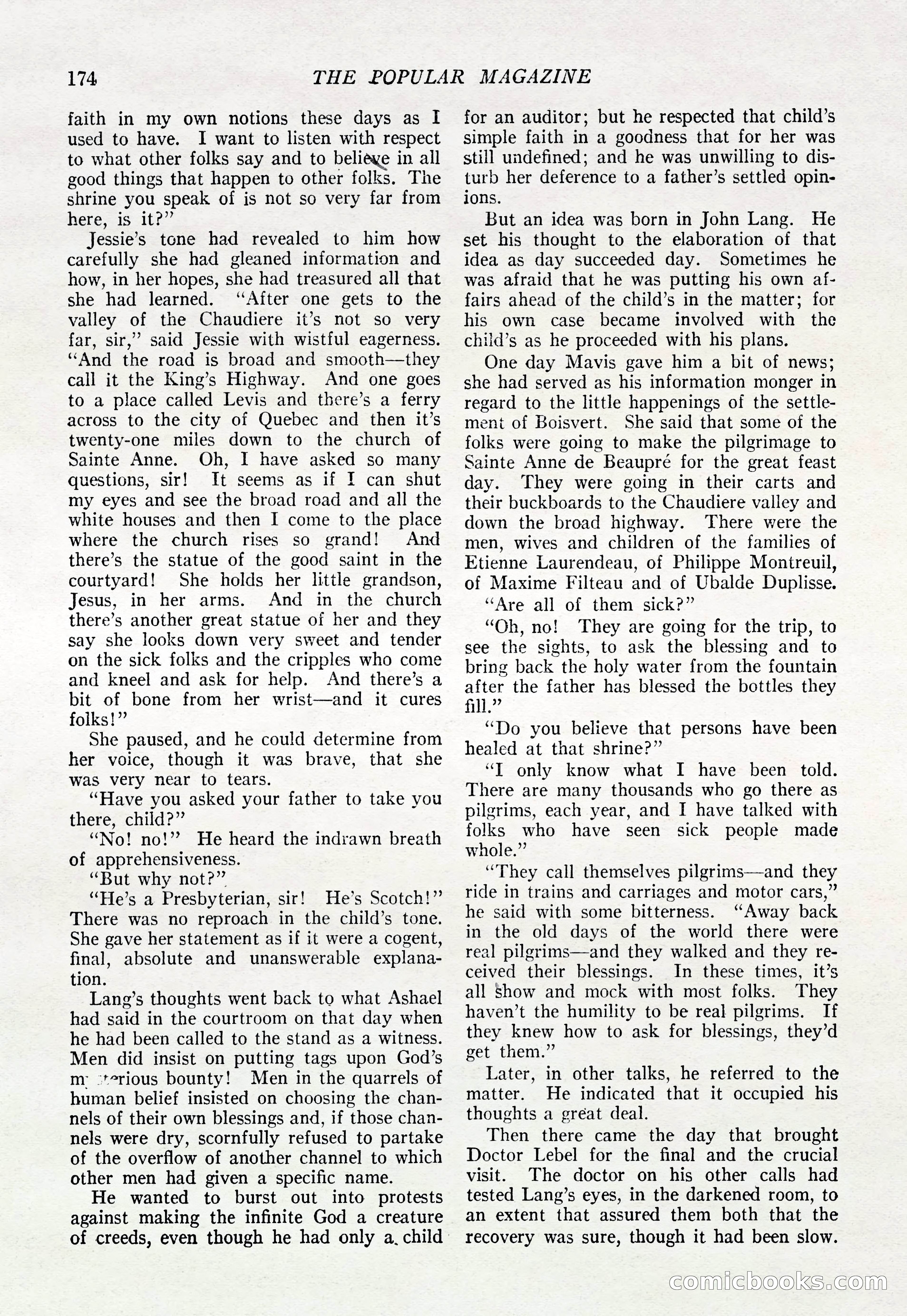 The Popular Magazine, March 20, 1922 — page 176 of 196