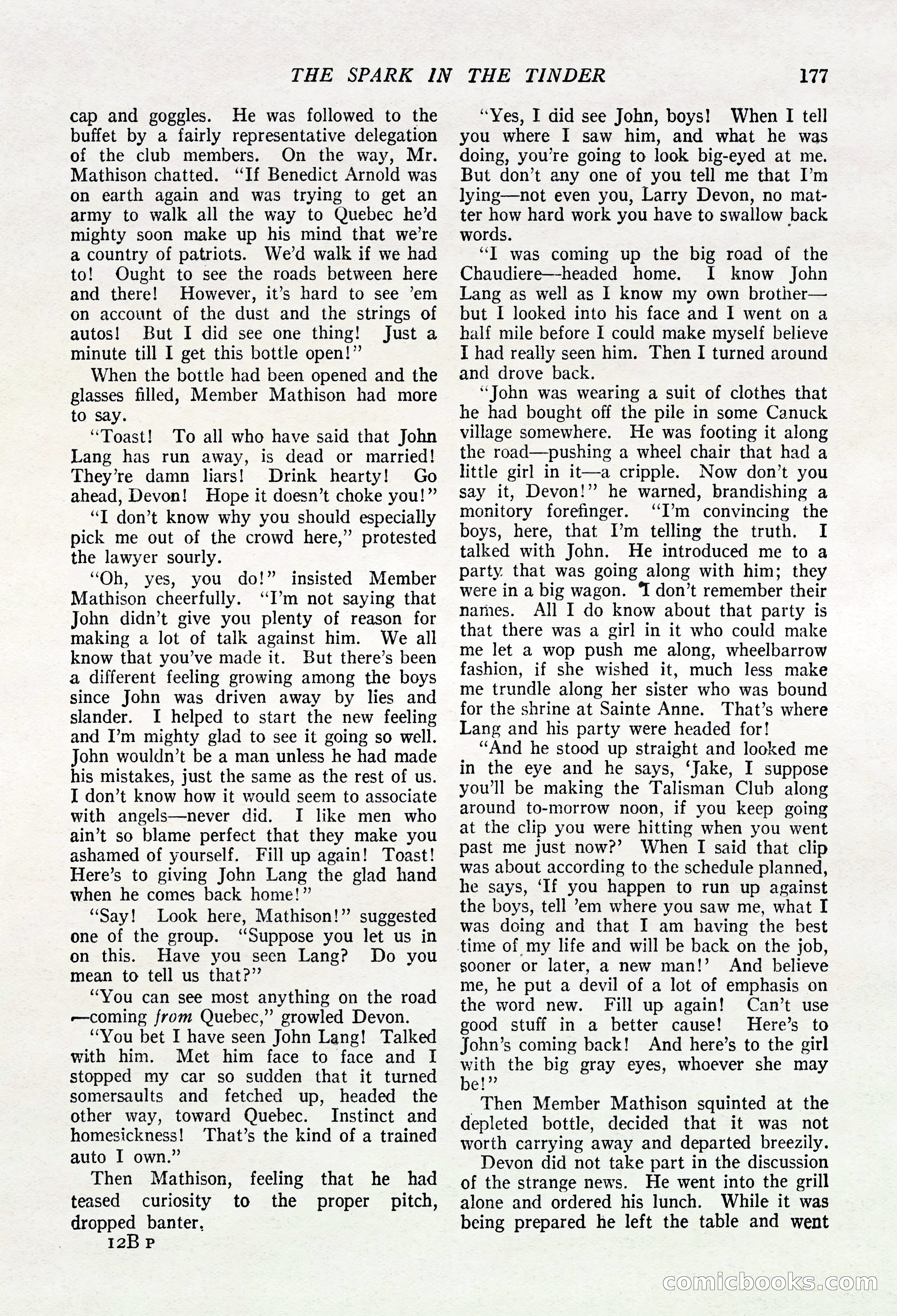 The Popular Magazine, March 20, 1922 — page 179 of 196