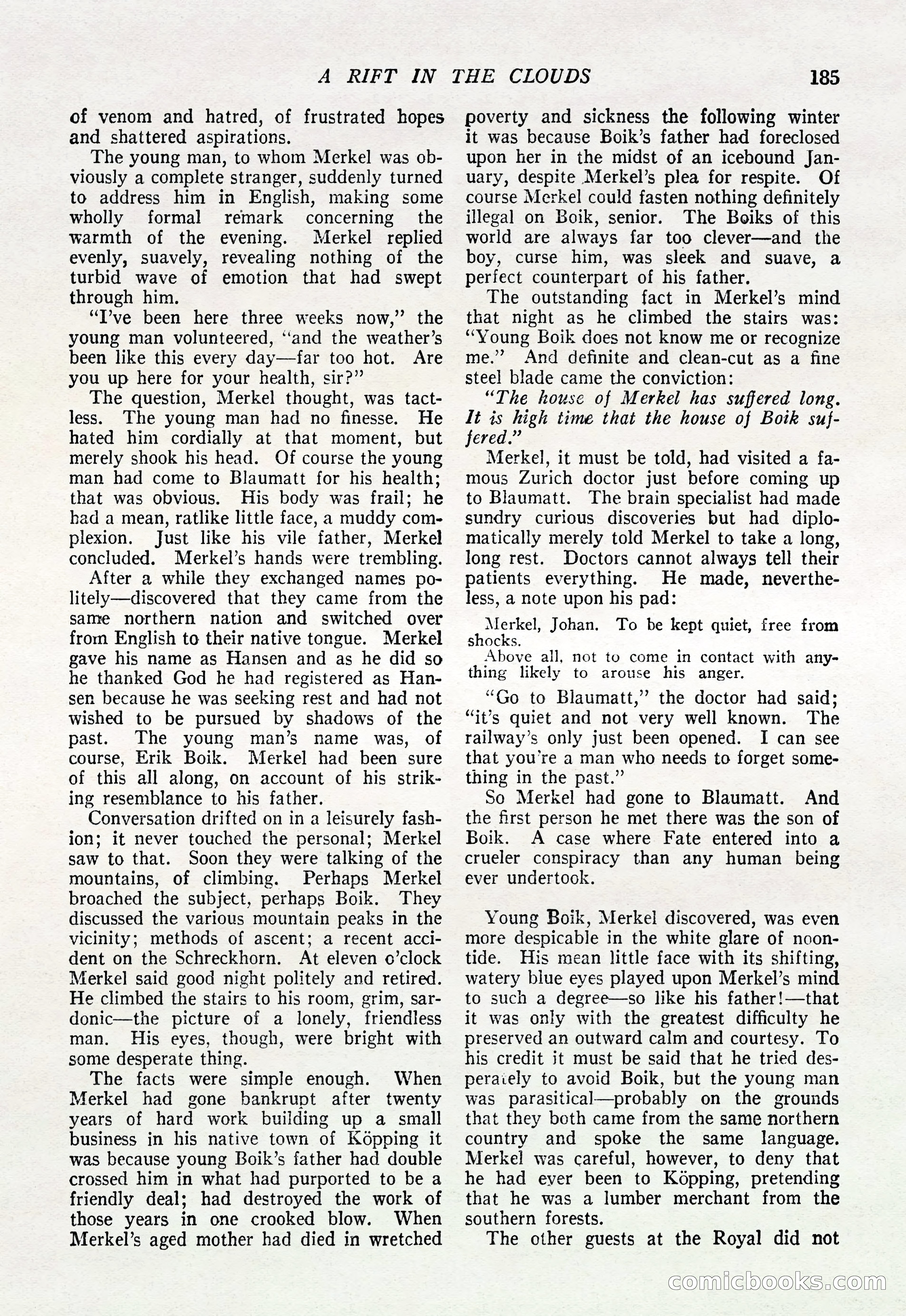 The Popular Magazine, March 20, 1922 — page 187 of 196