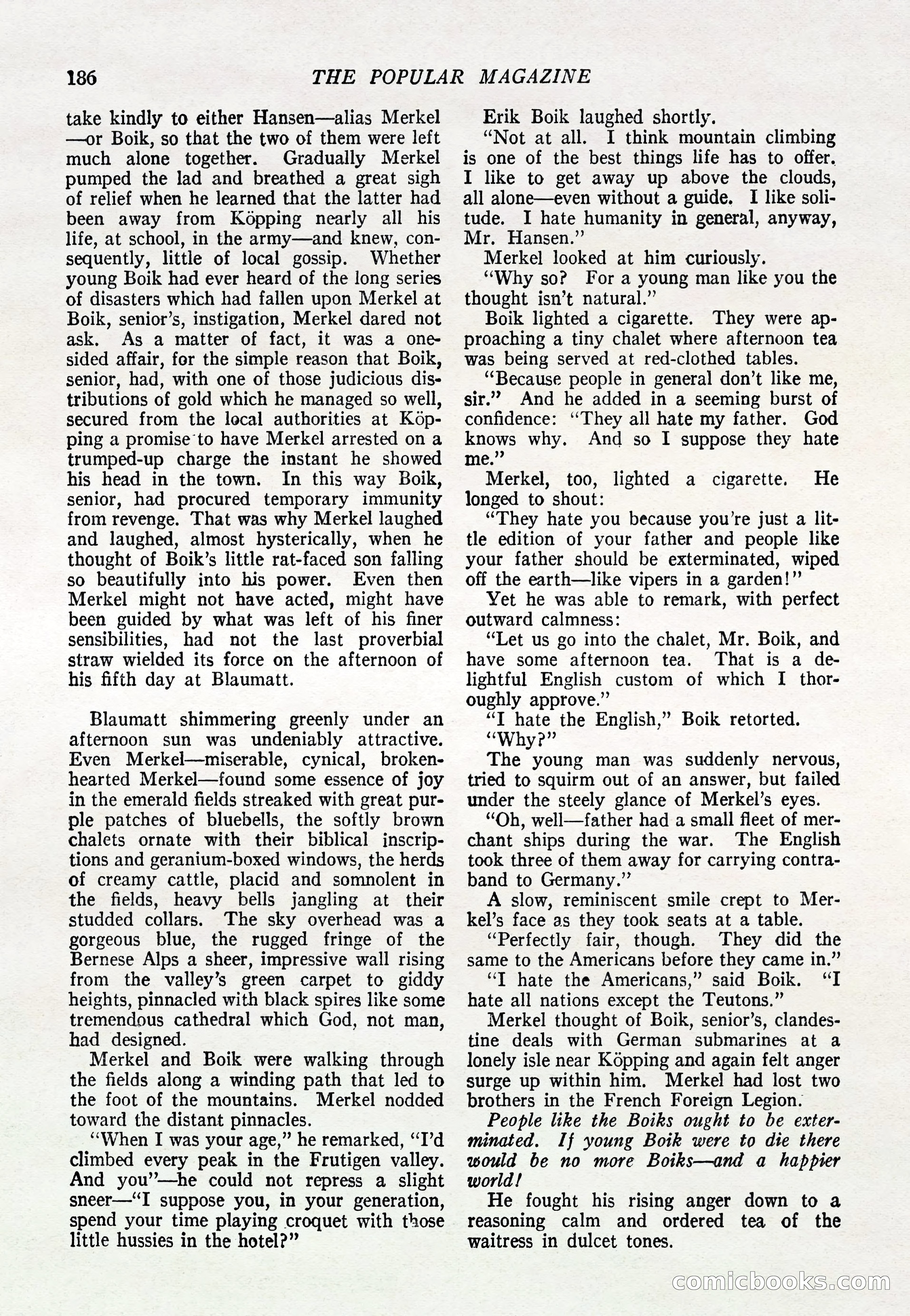 The Popular Magazine, March 20, 1922 — page 188 of 196