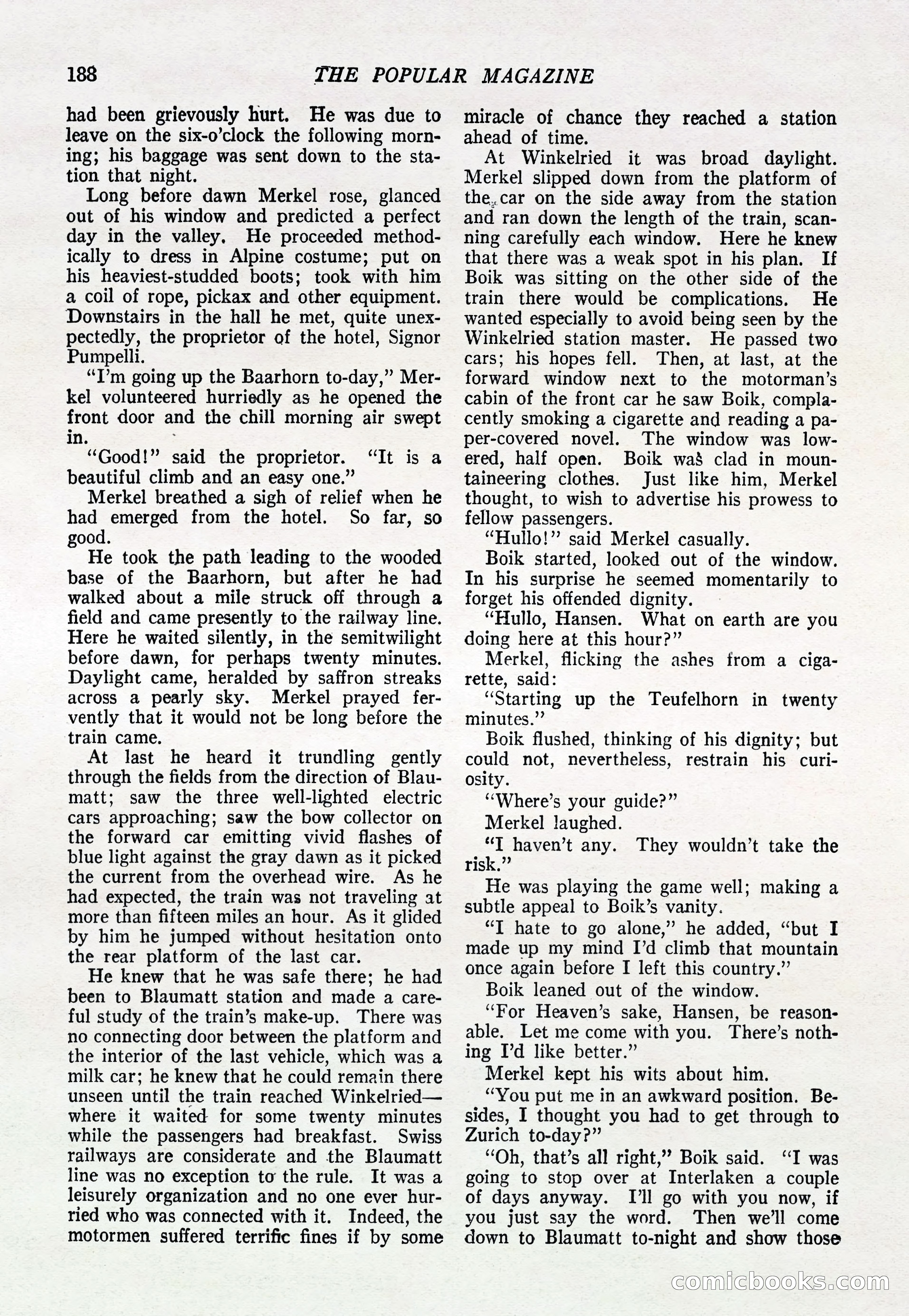 The Popular Magazine, March 20, 1922 — page 190 of 196
