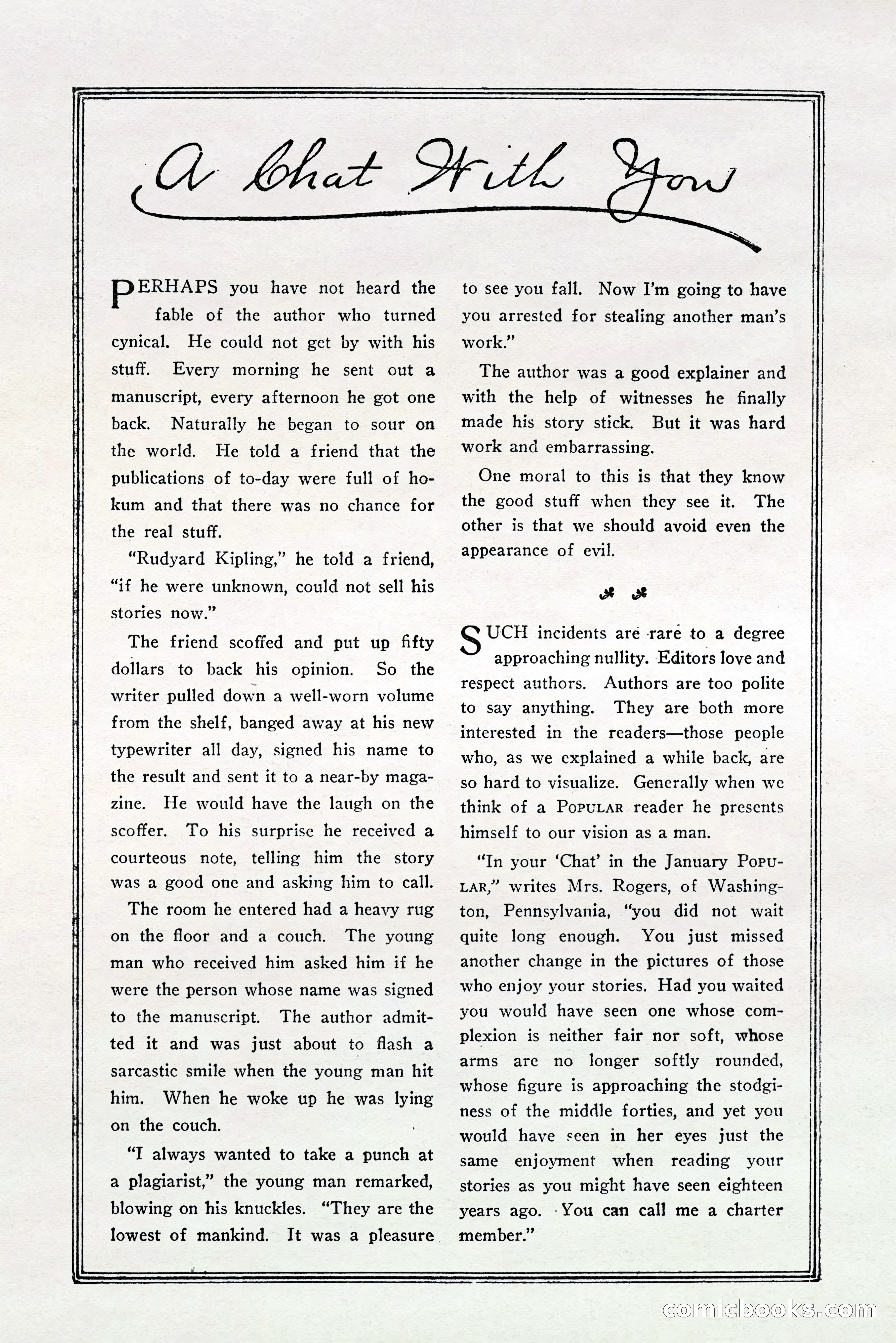 The Popular Magazine, March 20, 1922 — page 193 of 196