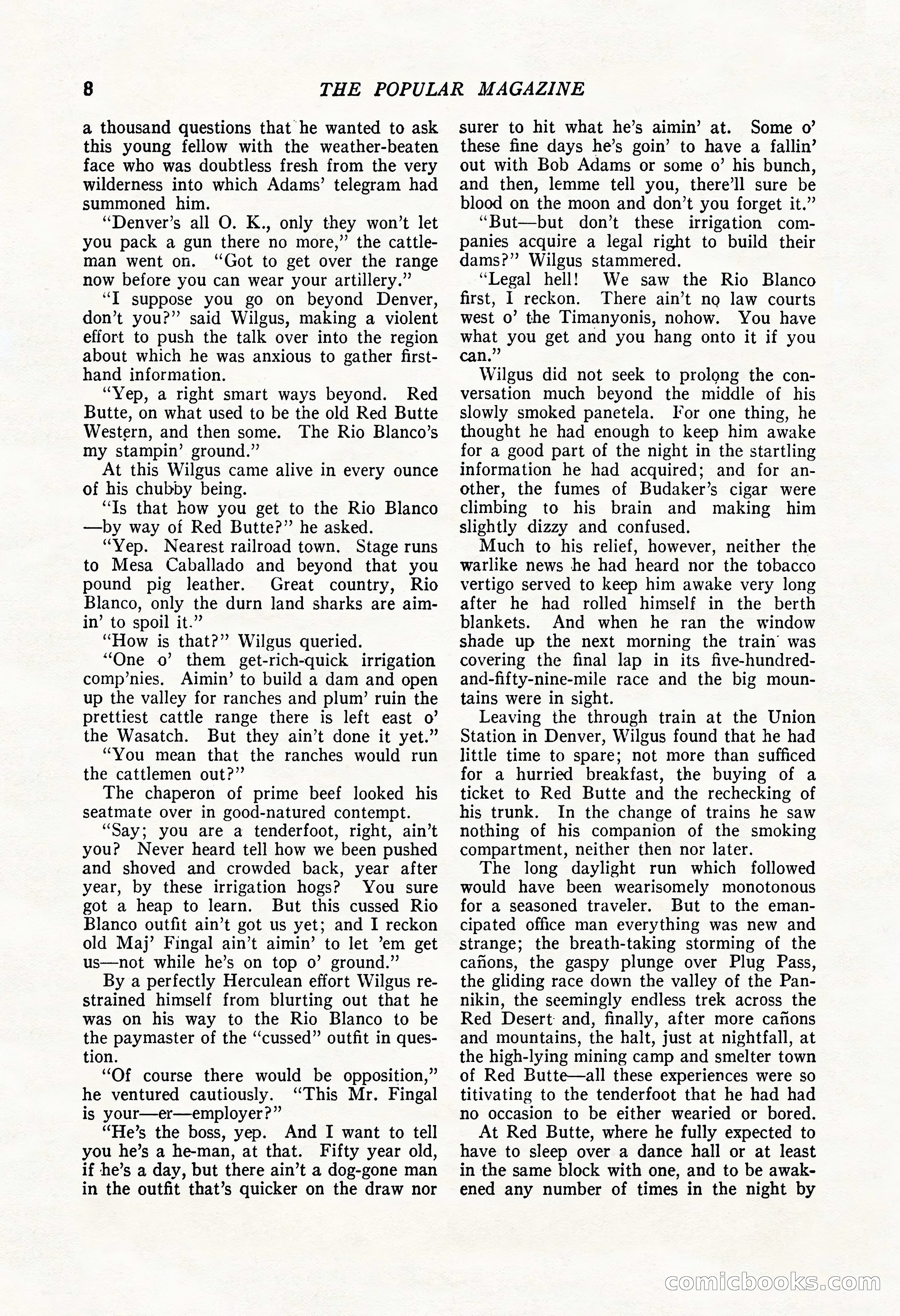 The Popular Magazine, May 20, 1922 — page 10 of 196