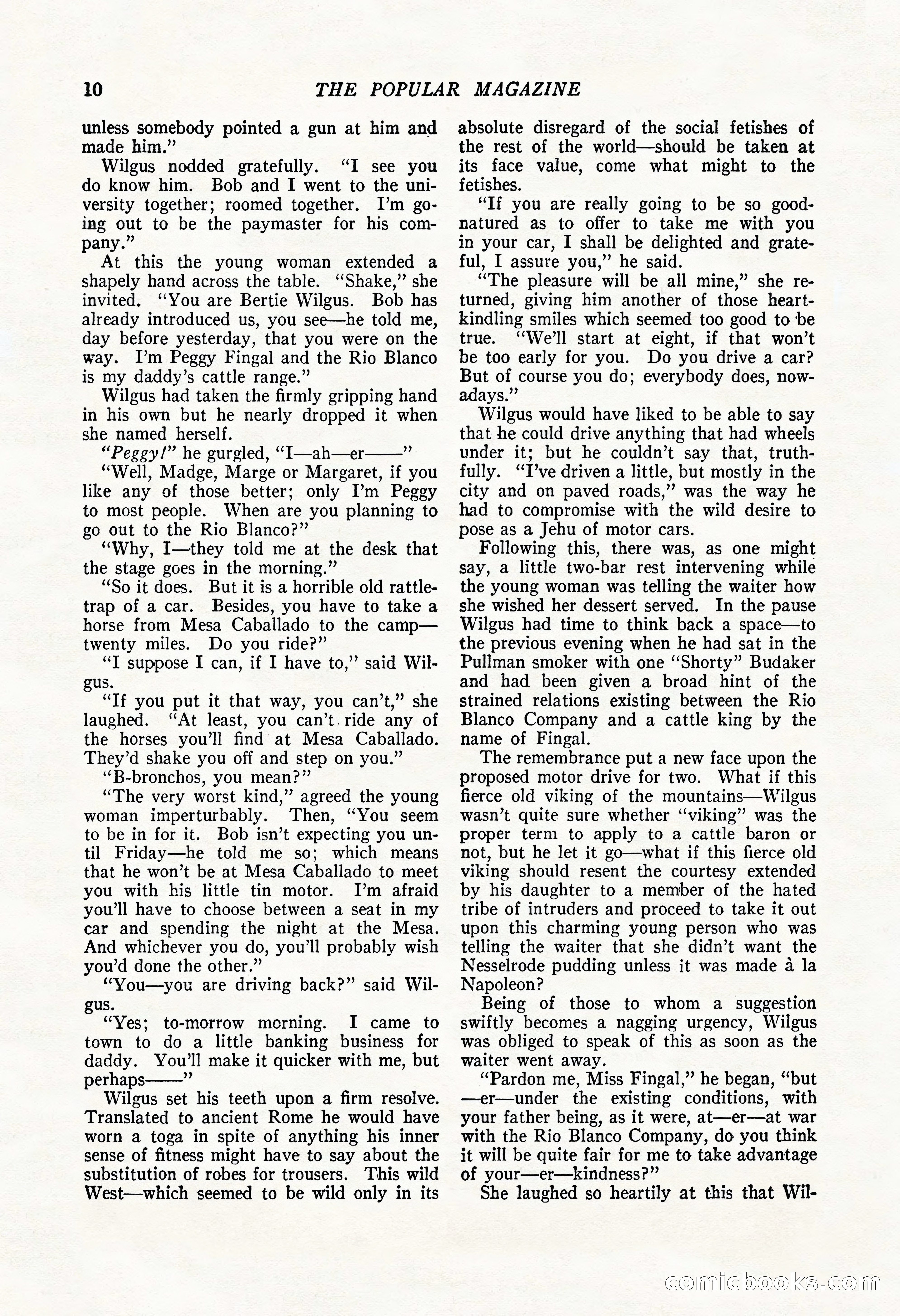 The Popular Magazine, May 20, 1922 — page 12 of 196