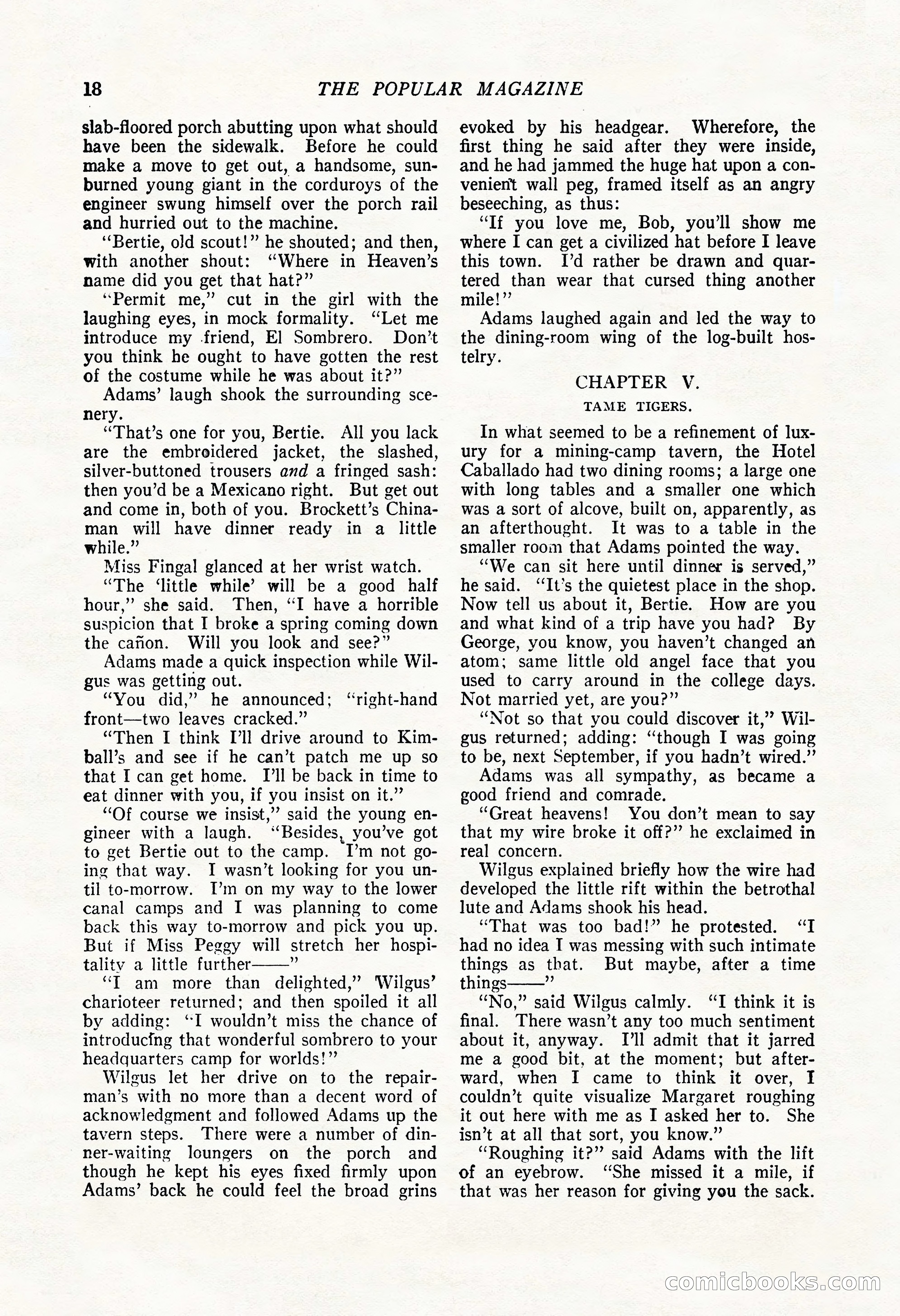 The Popular Magazine, May 20, 1922 — page 20 of 196