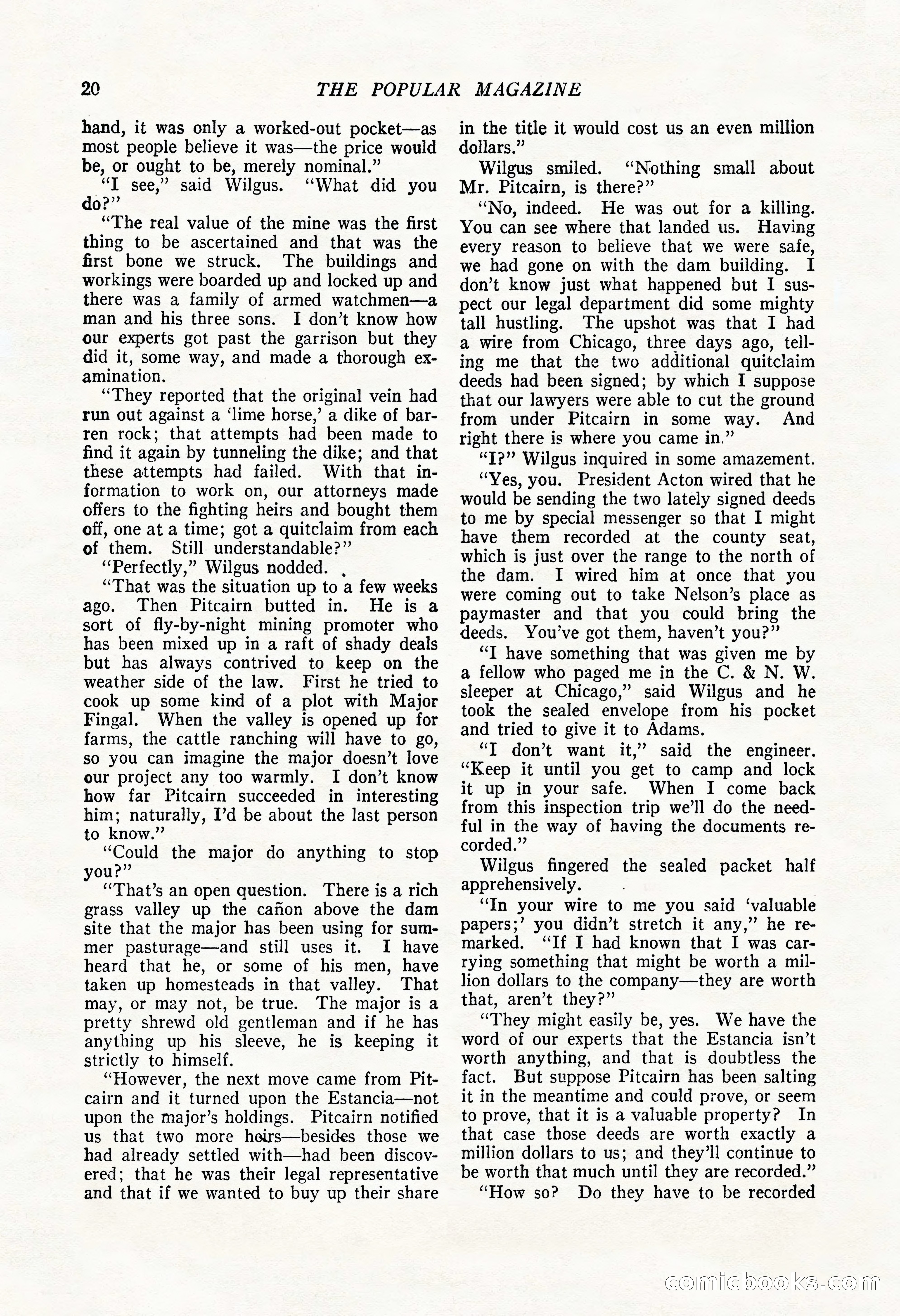 The Popular Magazine, May 20, 1922 — page 22 of 196