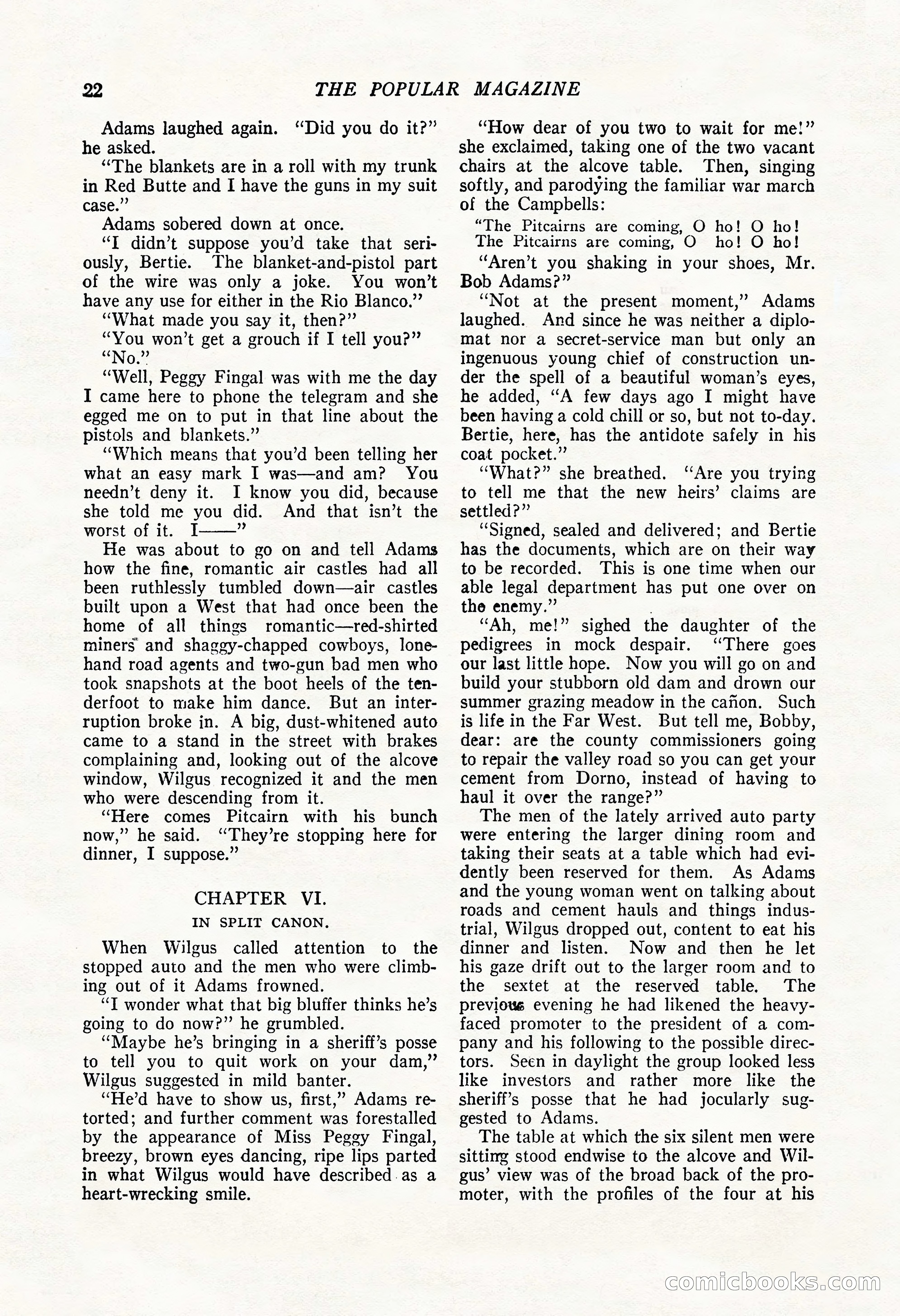 The Popular Magazine, May 20, 1922 — page 24 of 196