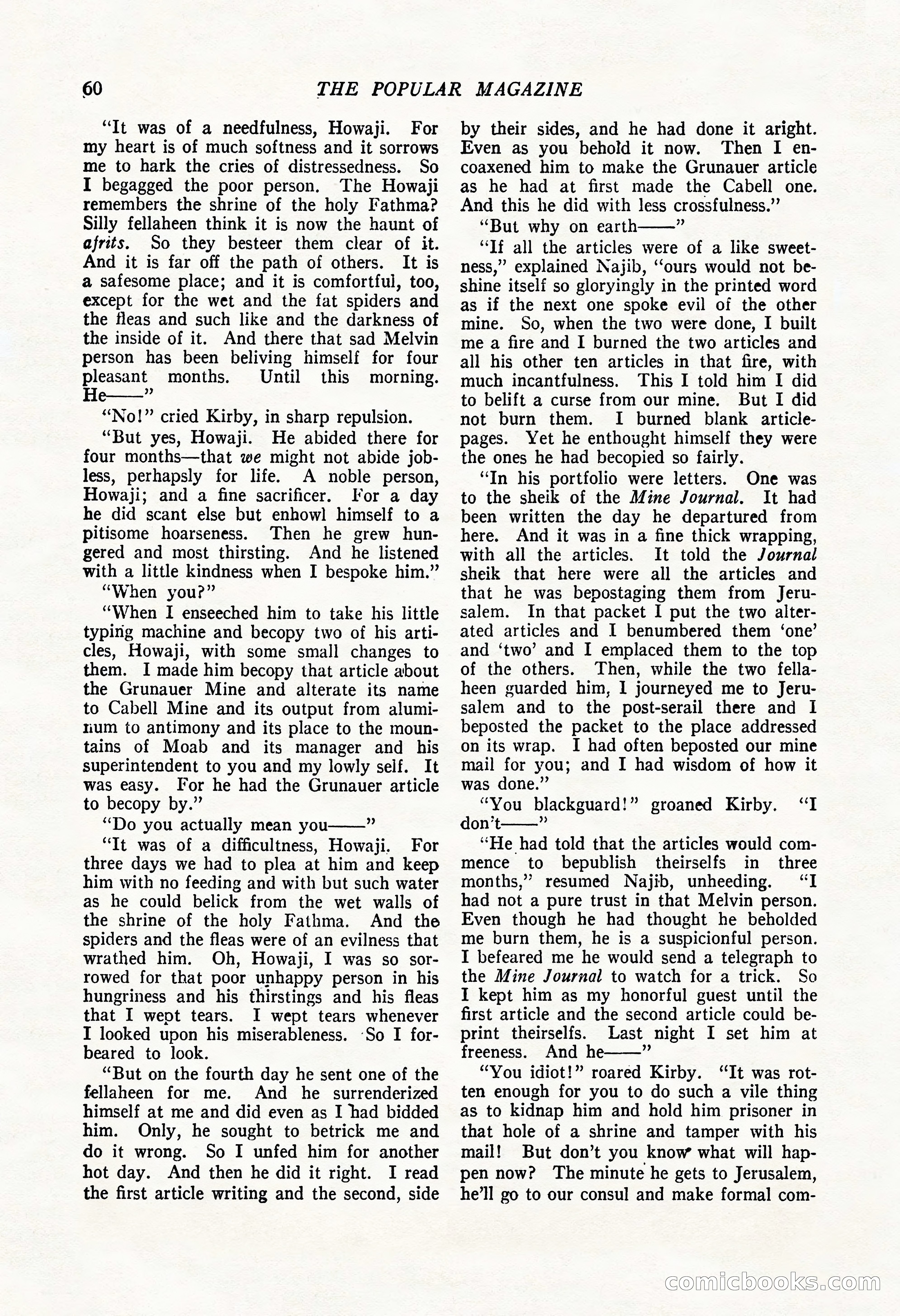 The Popular Magazine, May 20, 1922 — page 62 of 196