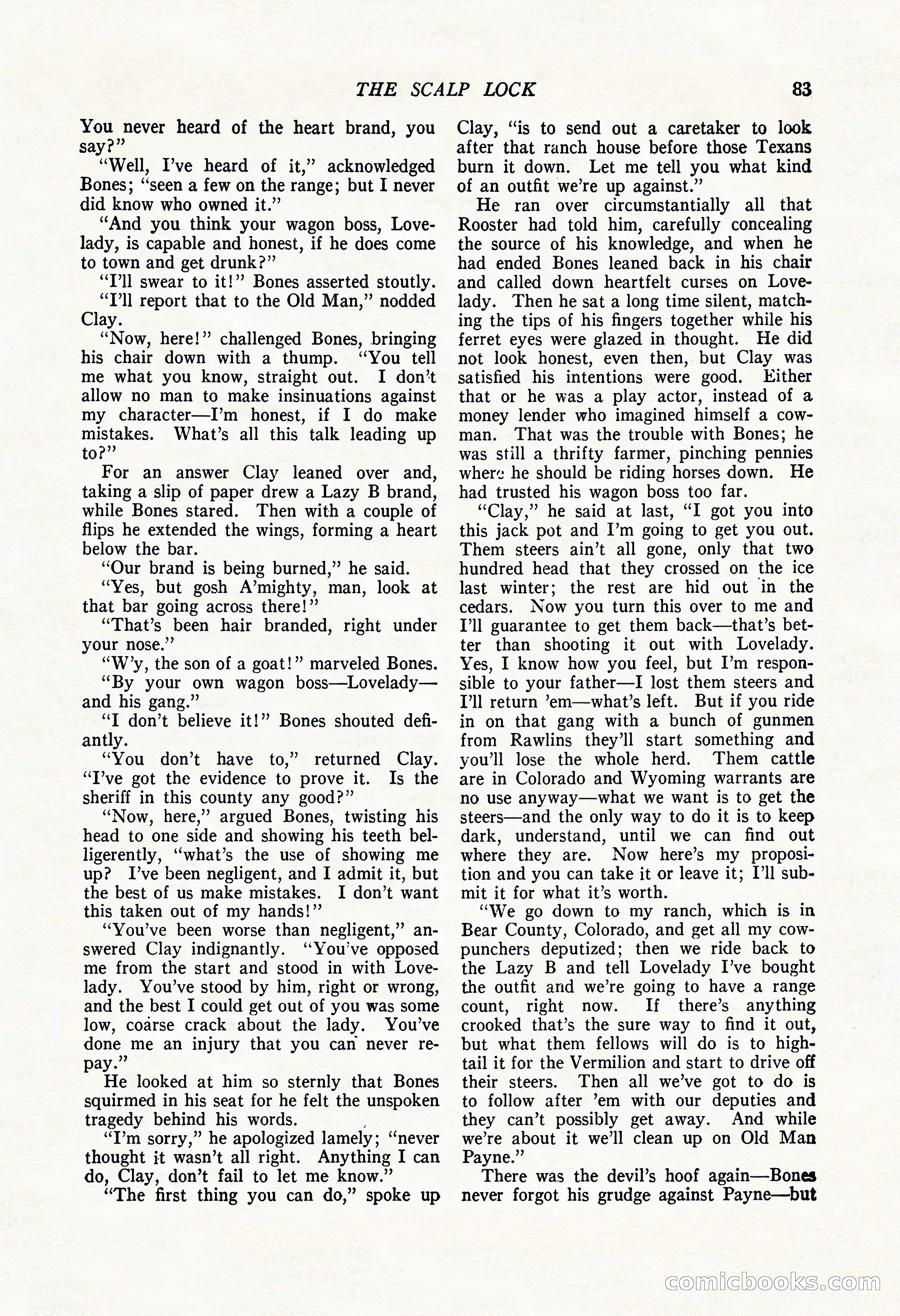 The Popular Magazine, May 20, 1922 — page 85 of 196