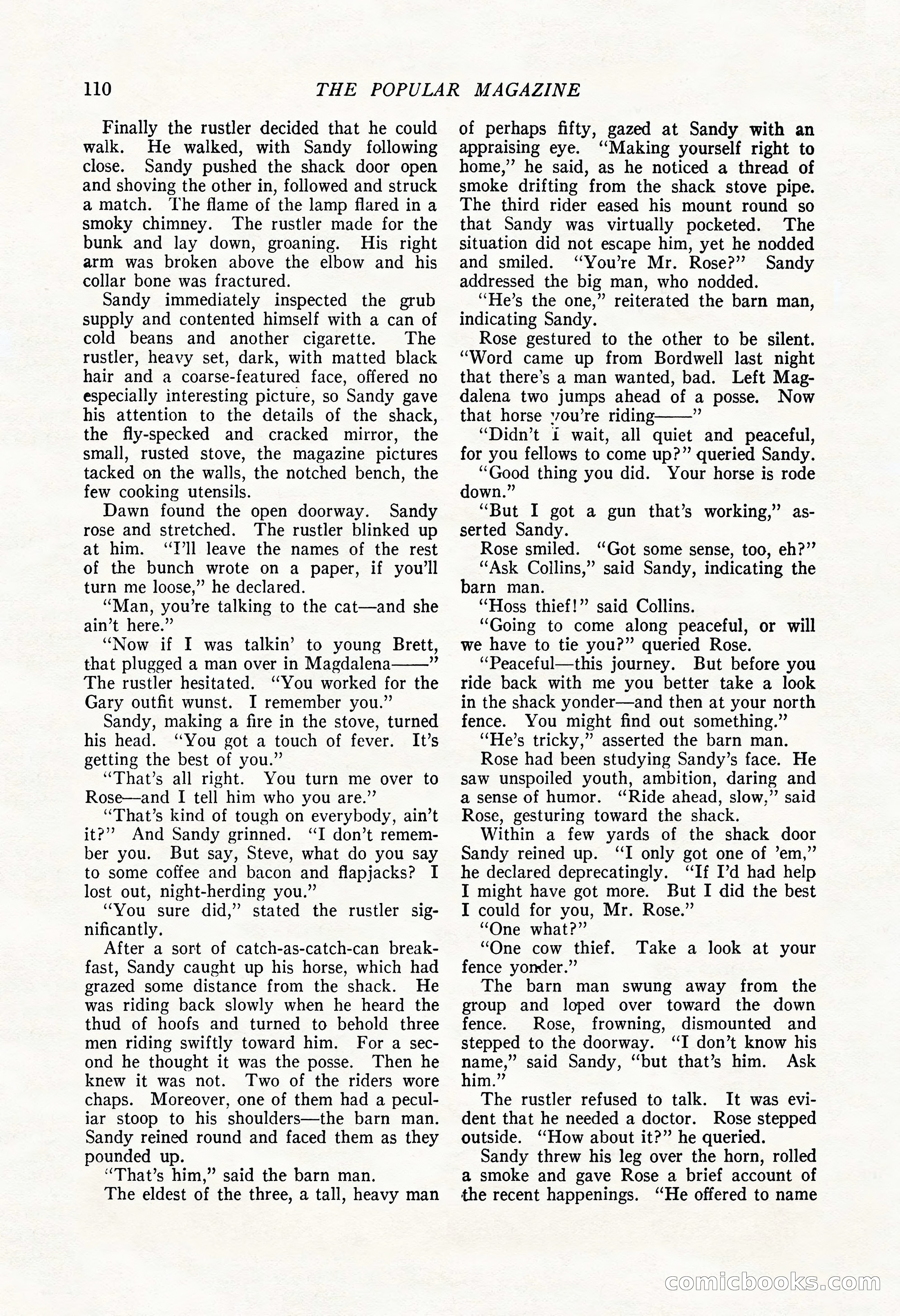 The Popular Magazine, May 20, 1922 — page 112 of 196
