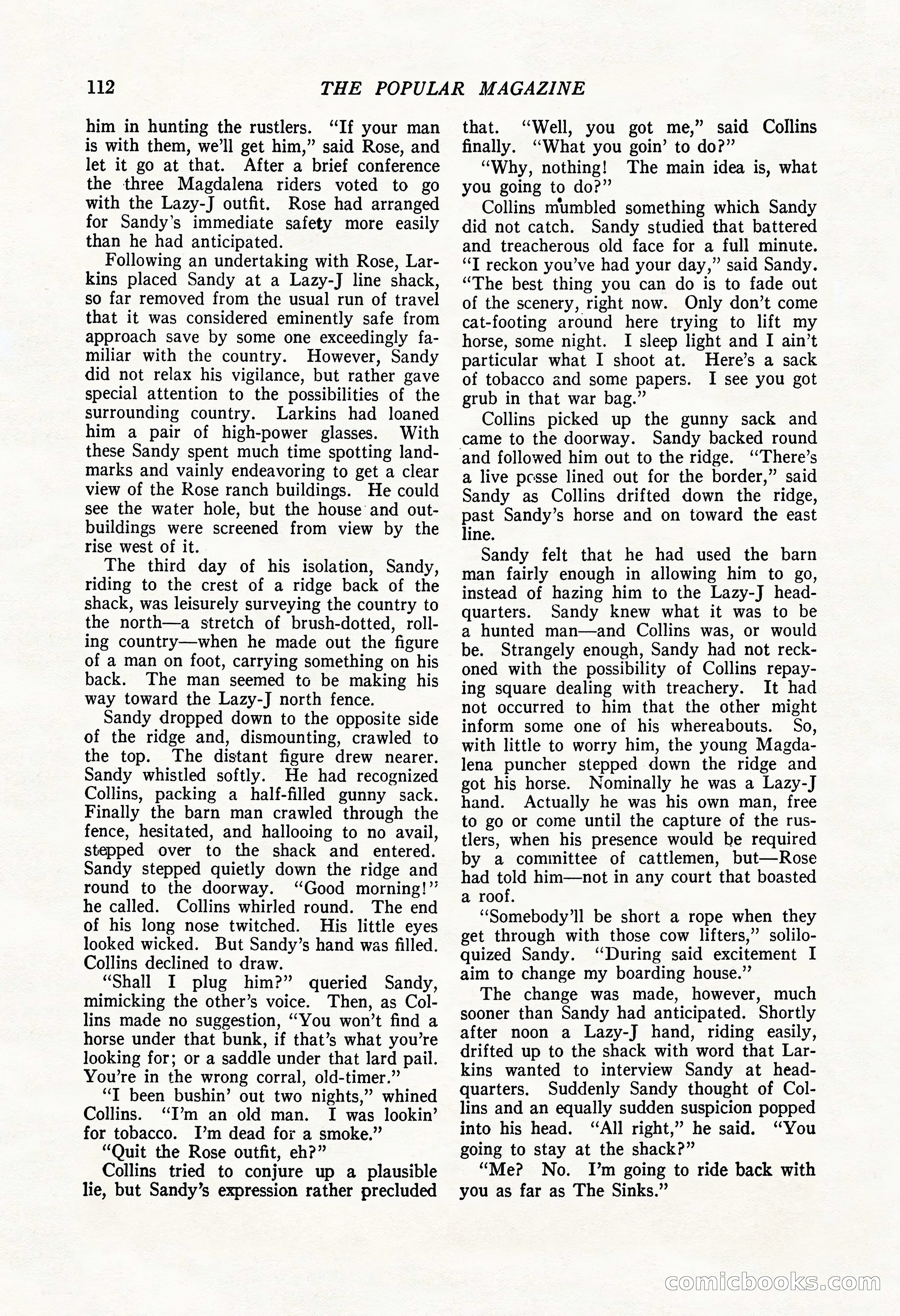 The Popular Magazine, May 20, 1922 — page 114 of 196