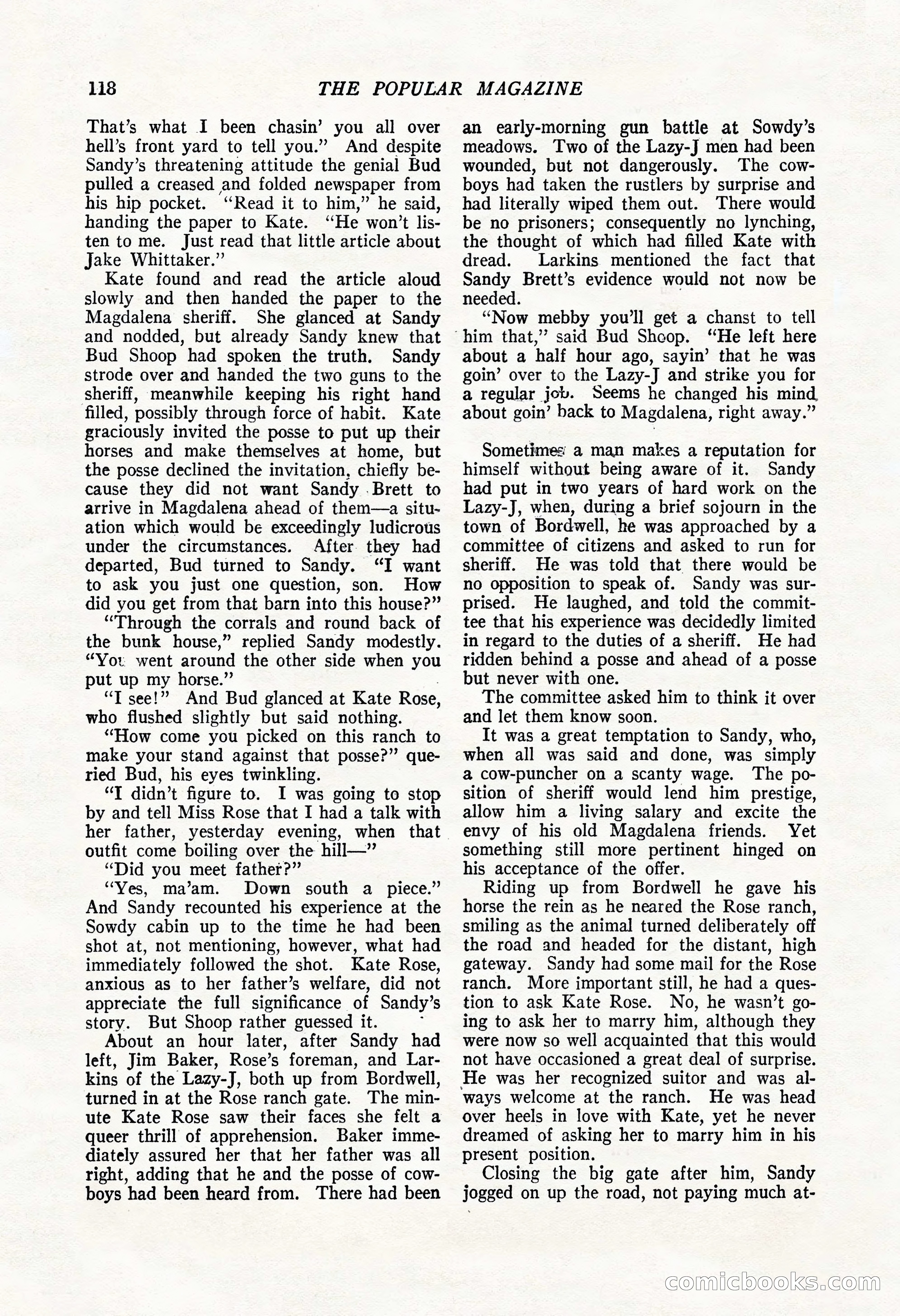The Popular Magazine, May 20, 1922 — page 120 of 196